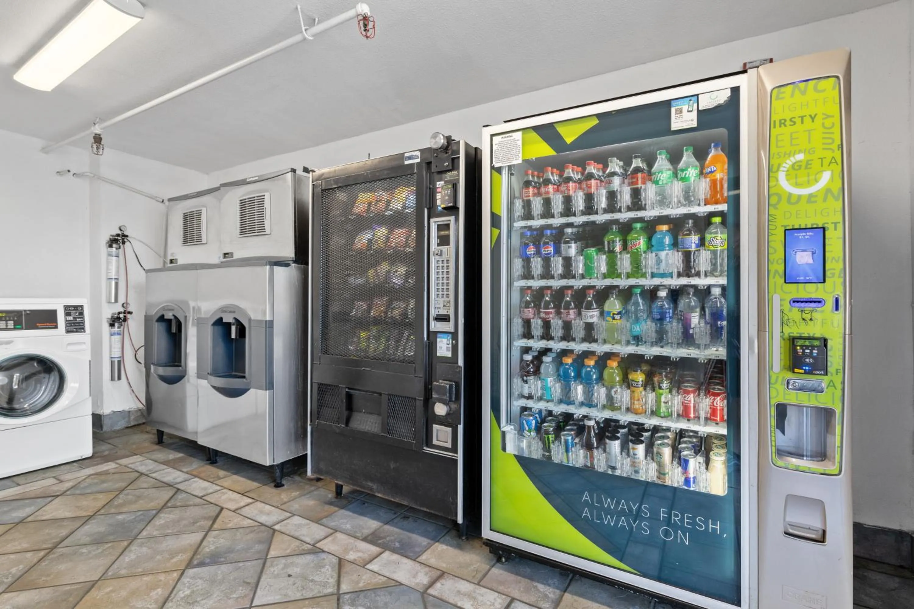 vending machine in Motel 6-Oceanside, CA
