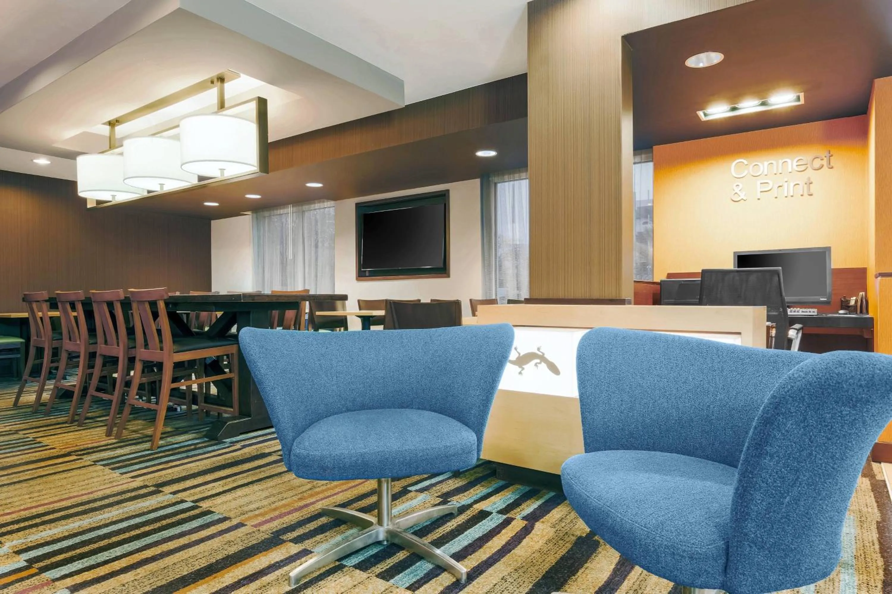 Lobby or reception in Fairfield Inn & Suites by Marriott San Antonio Airport/North Star Mall