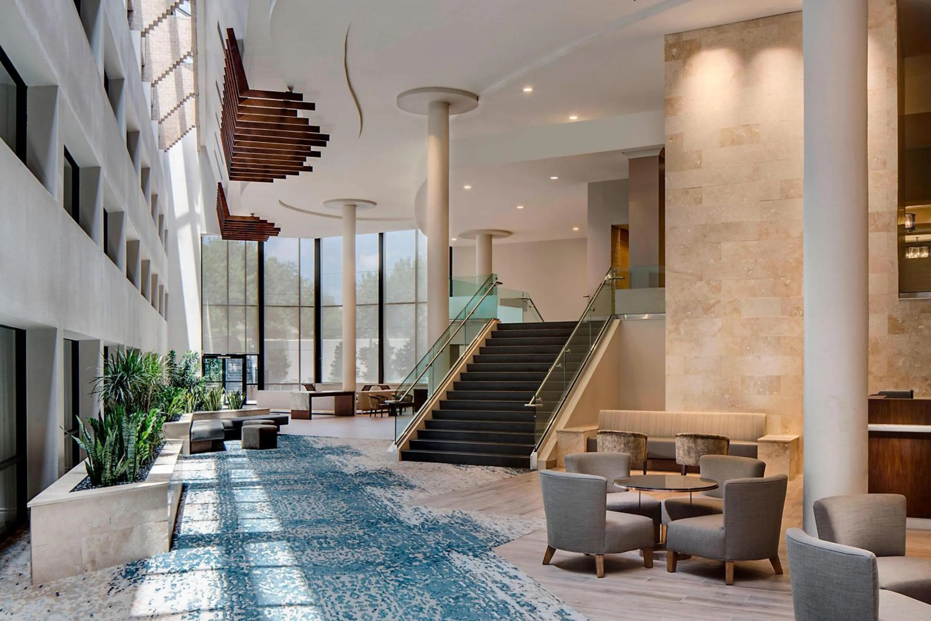 Lobby or reception in San Antonio Marriott Northwest Medical Center