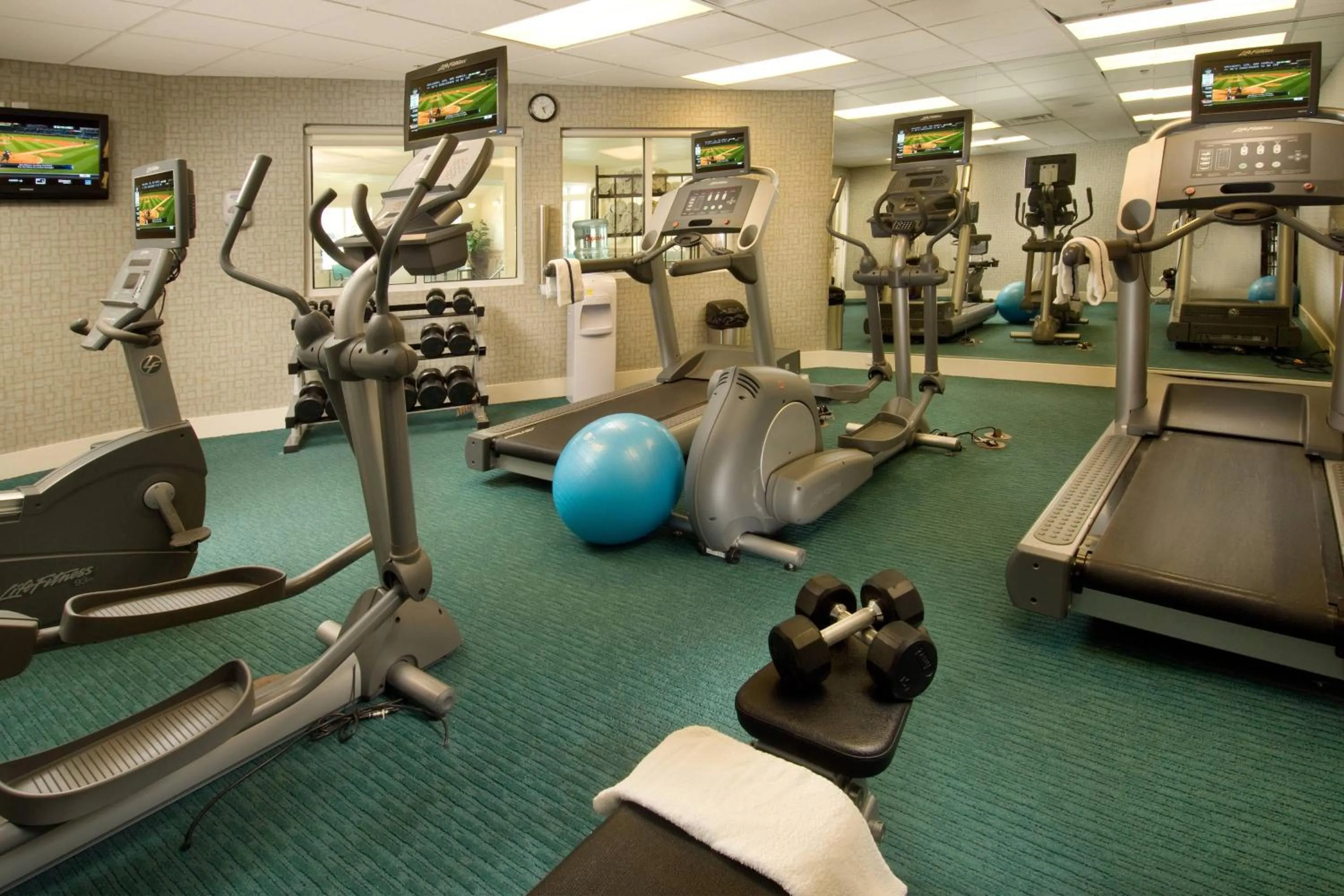 Fitness centre/facilities in Residence Inn by Marriott San Antonio SeaWorld / Lackland