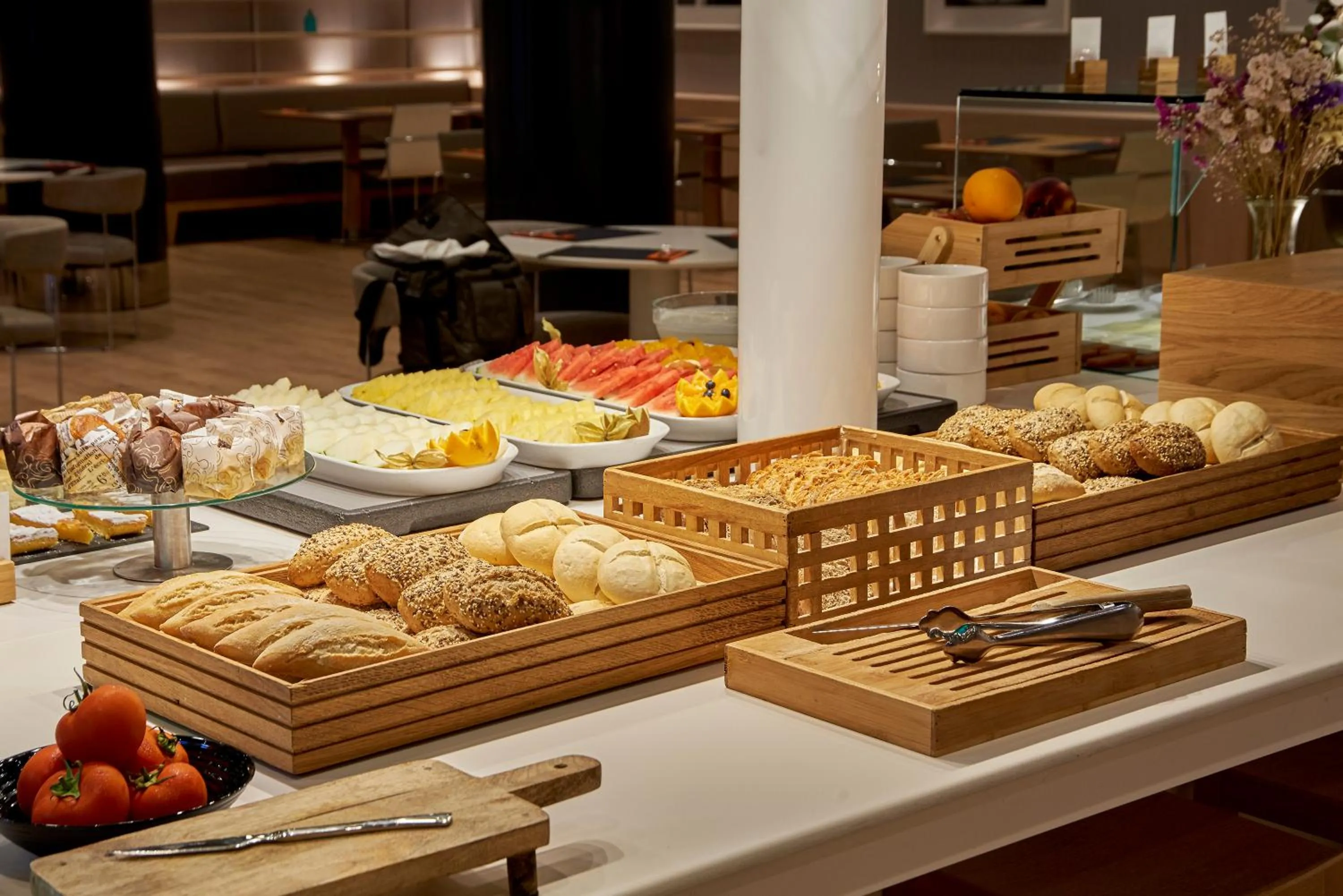 Buffet breakfast in DoubleTree by Hilton Girona