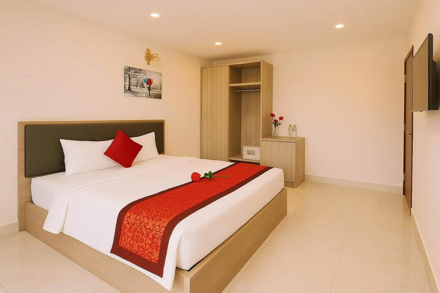 Bed in Green Star Hotel