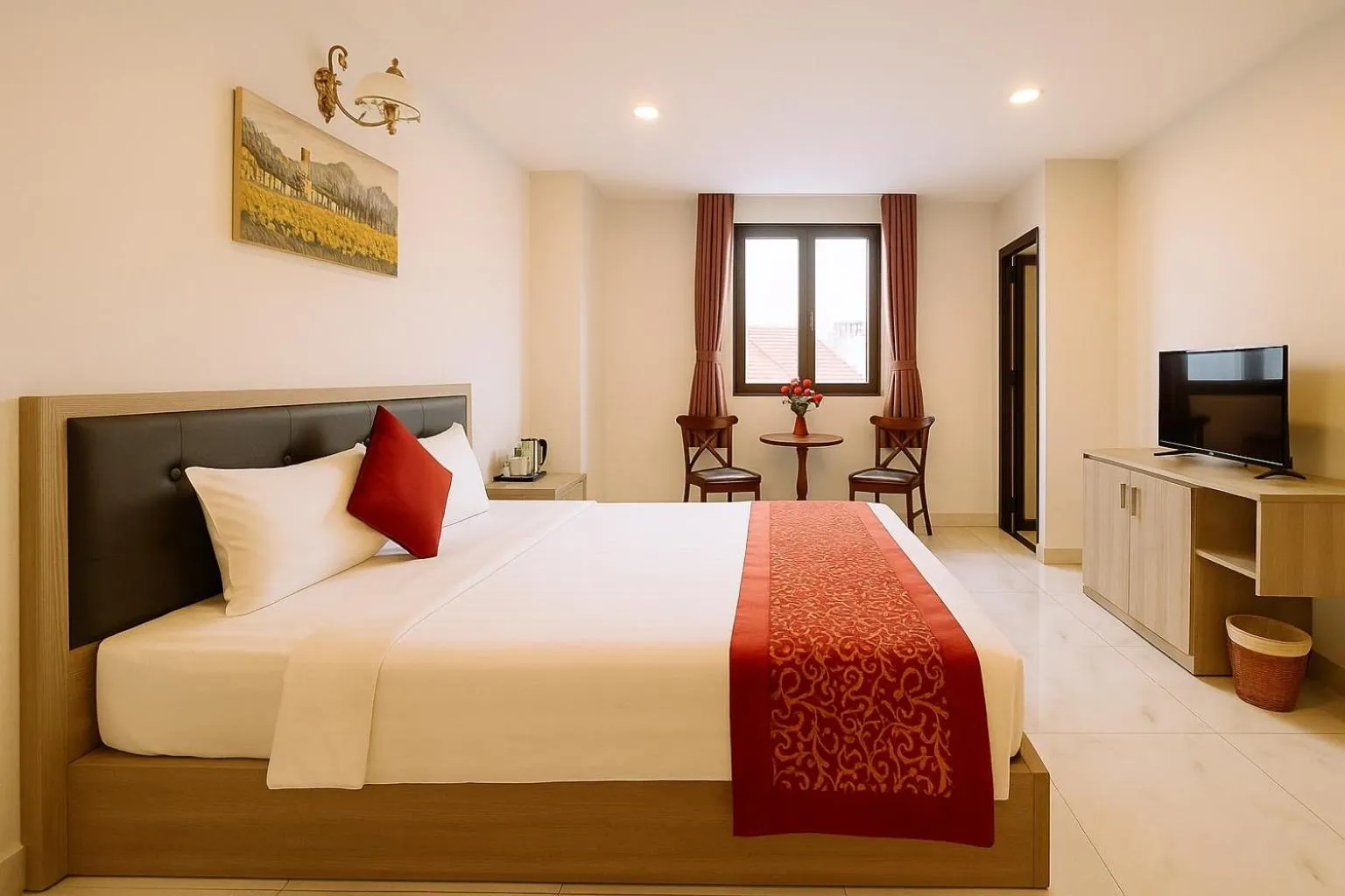 Bed in Green Star Hotel