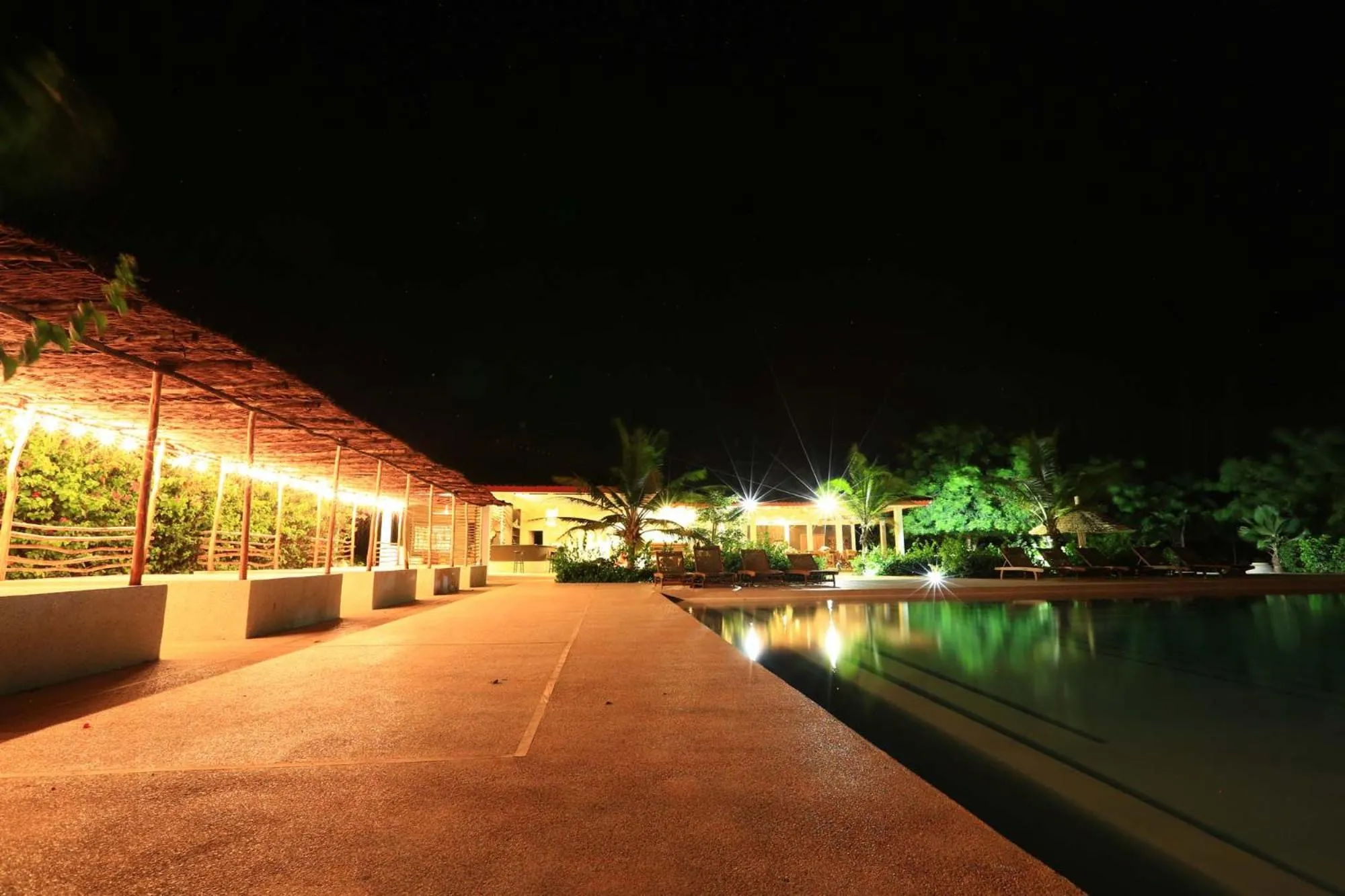 Facade/entrance in Les Manguiers de Guereo