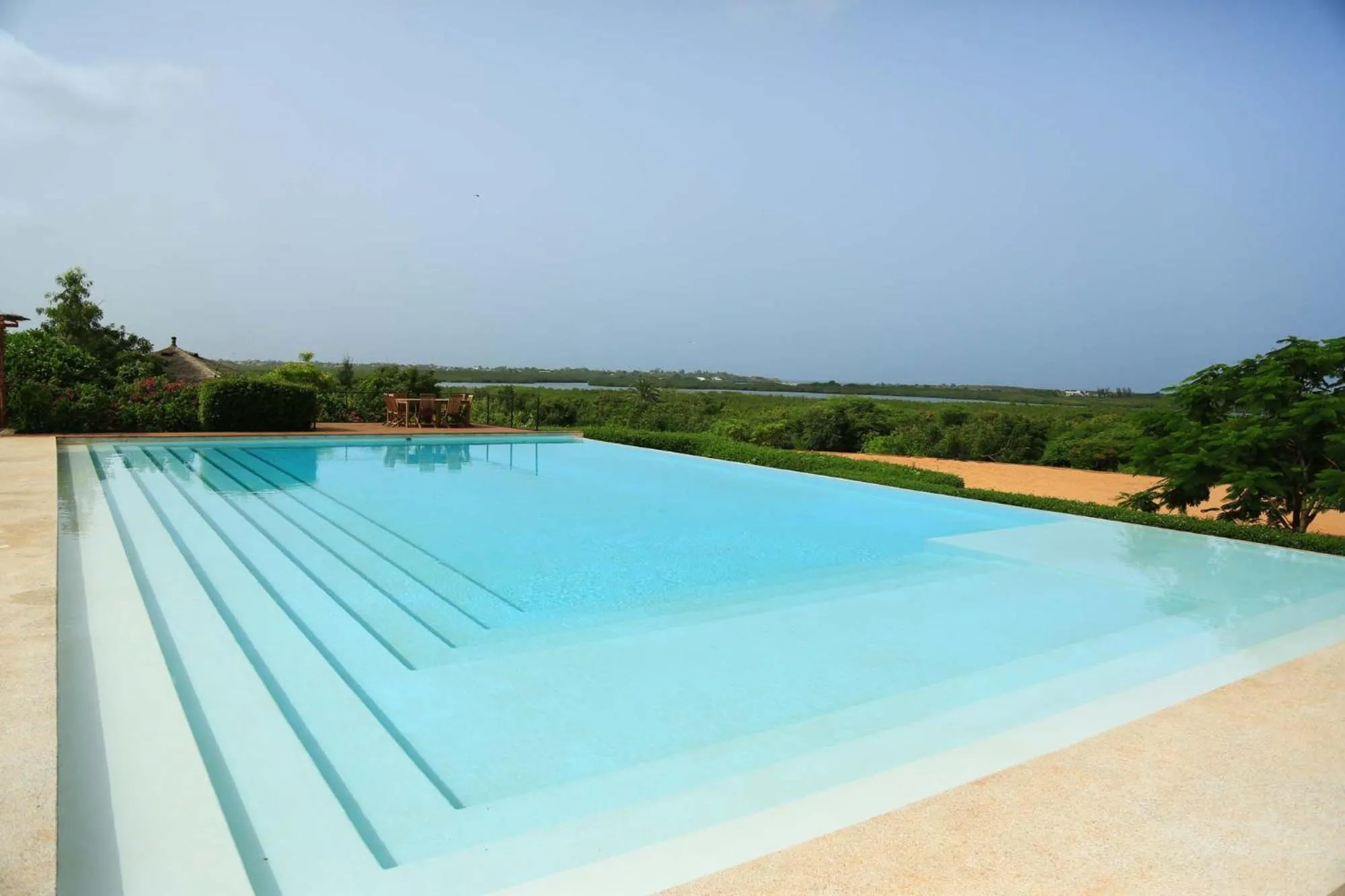 Swimming pool in Les Manguiers de Guereo
