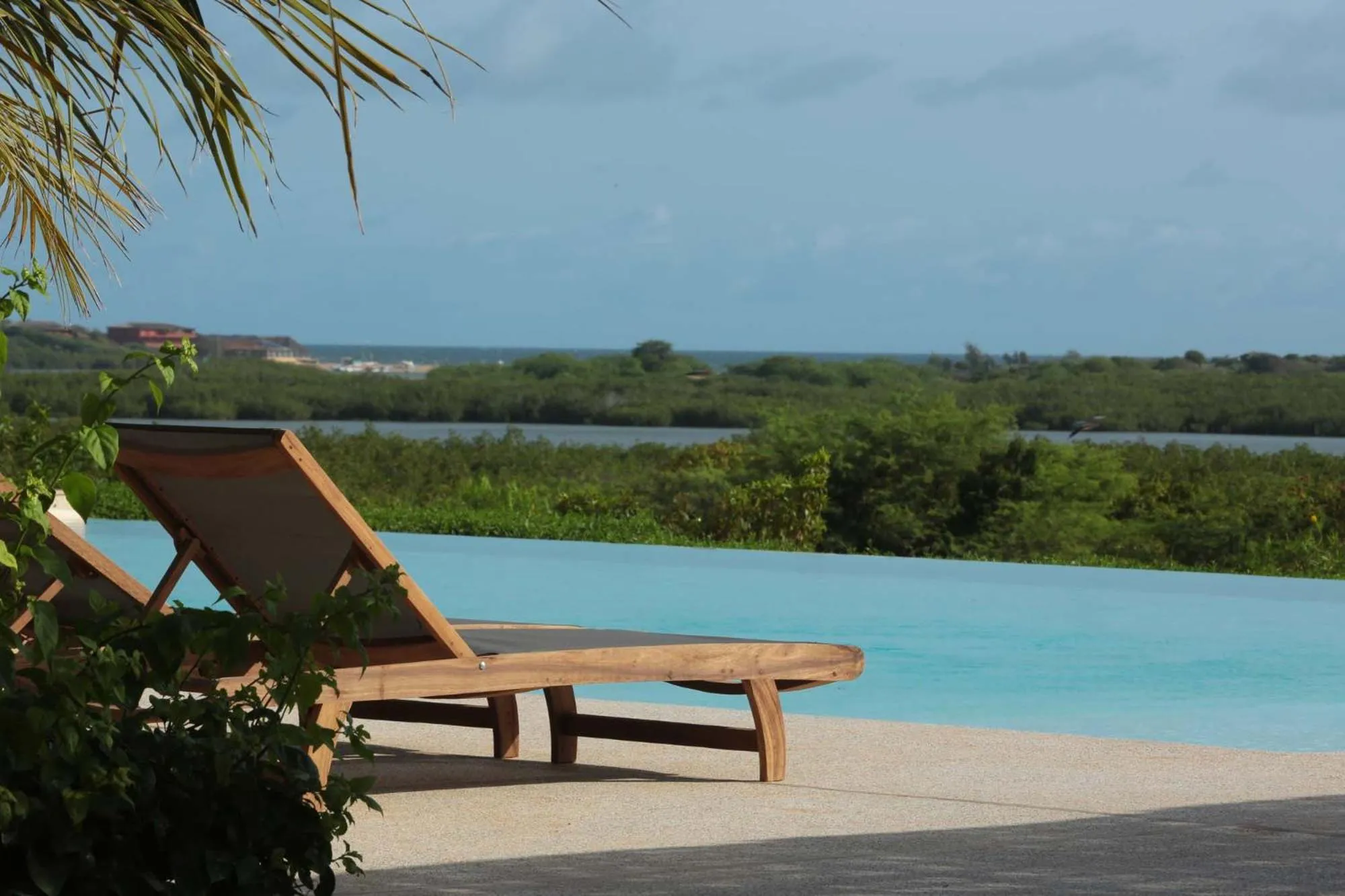Swimming pool in Les Manguiers de Guereo