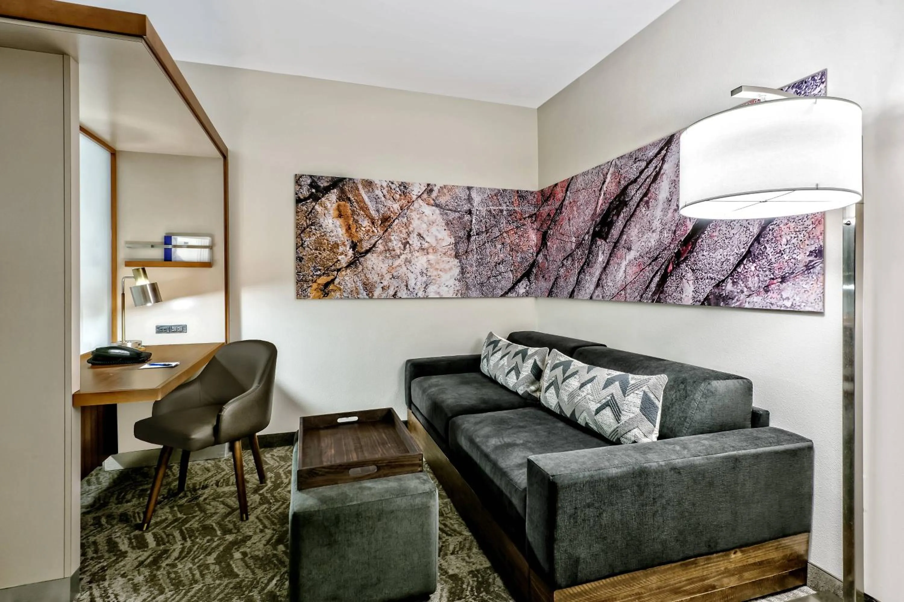 Living room in SpringHill Suites by Marriott San Antonio SeaWorld®/Lackland