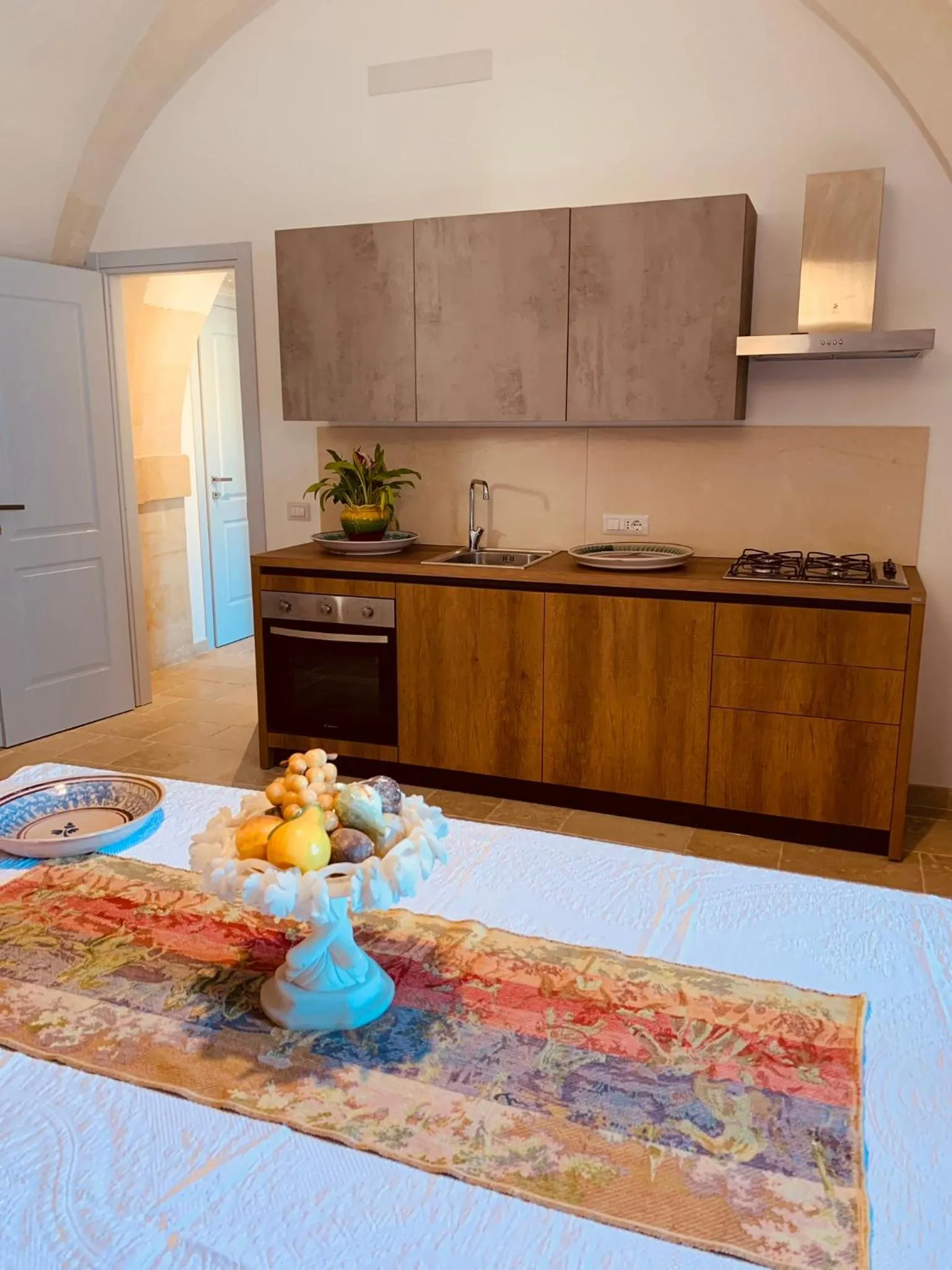 Kitchen or kitchenette in Casa Sipione Papa