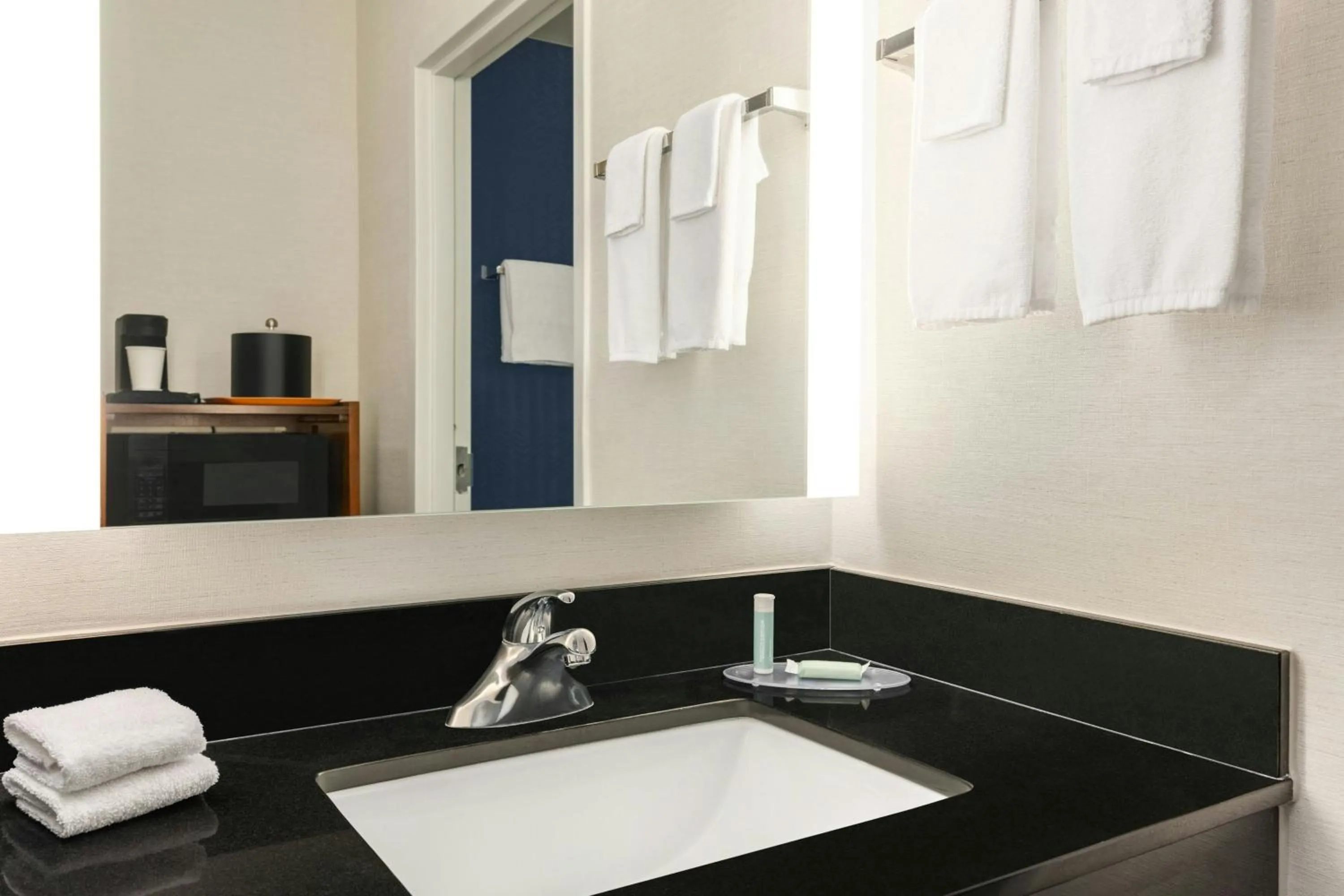 Bathroom in Fairfield Inn & Suites Savannah I-95 South