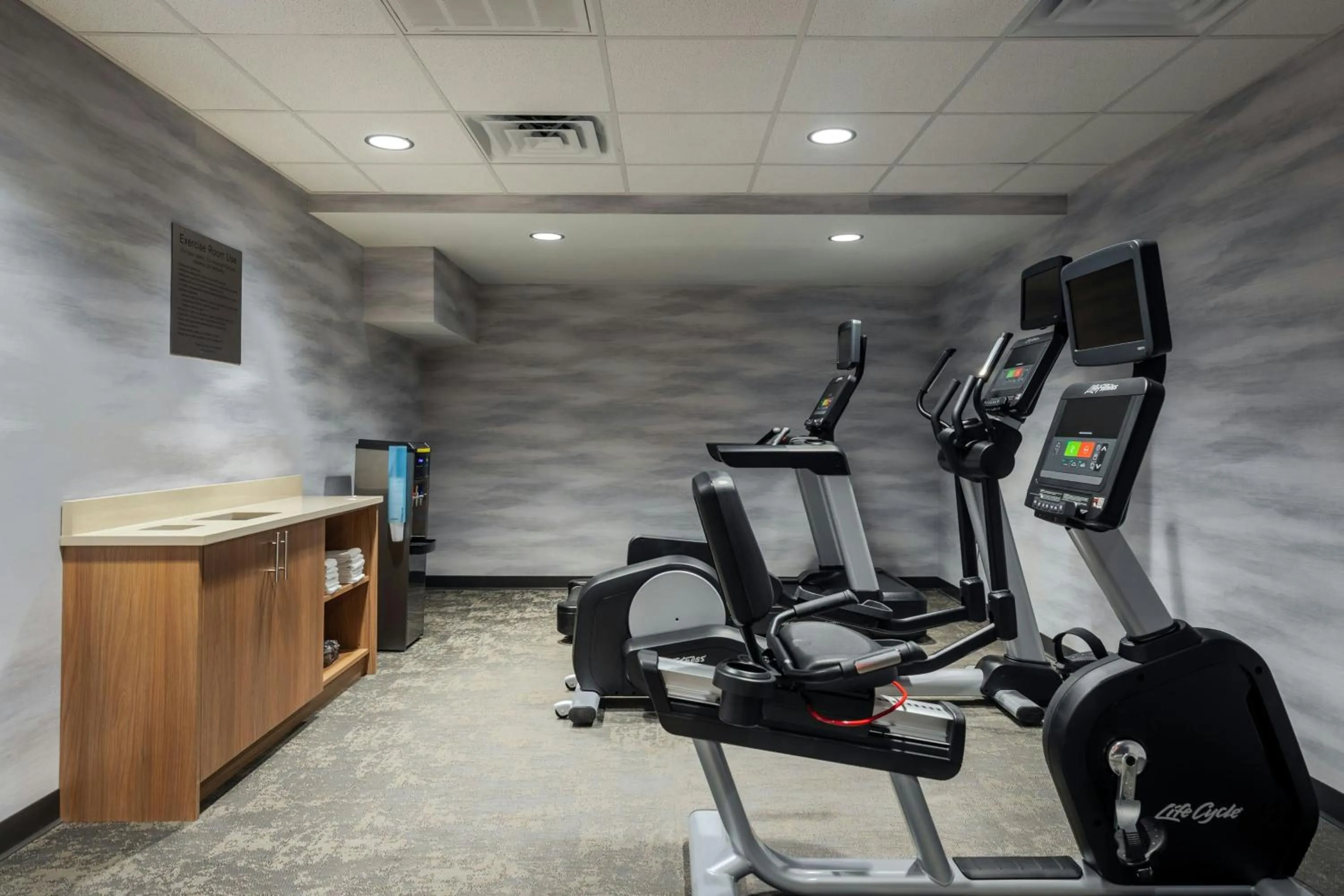 Fitness centre/facilities in Fairfield Inn & Suites Savannah Airport