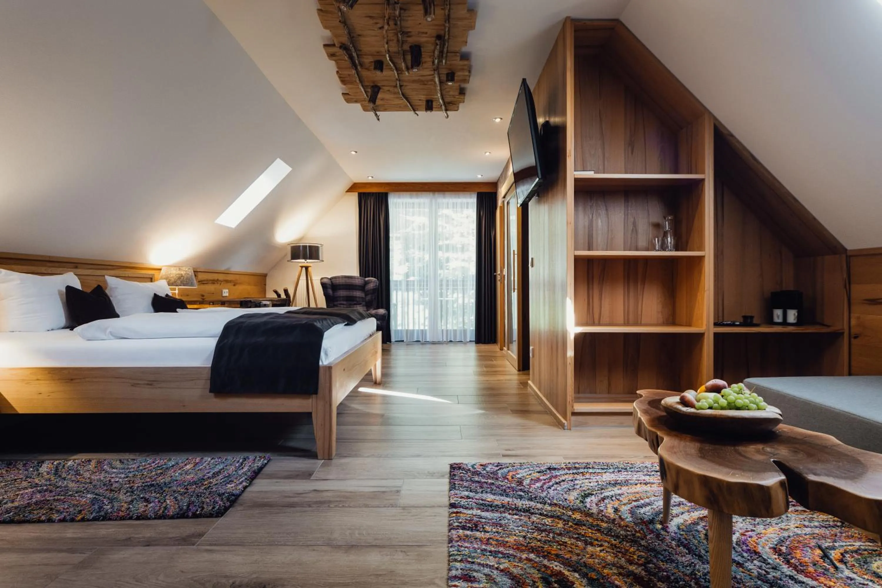 Bedroom, Bed in Hotel Im Krummbachtal