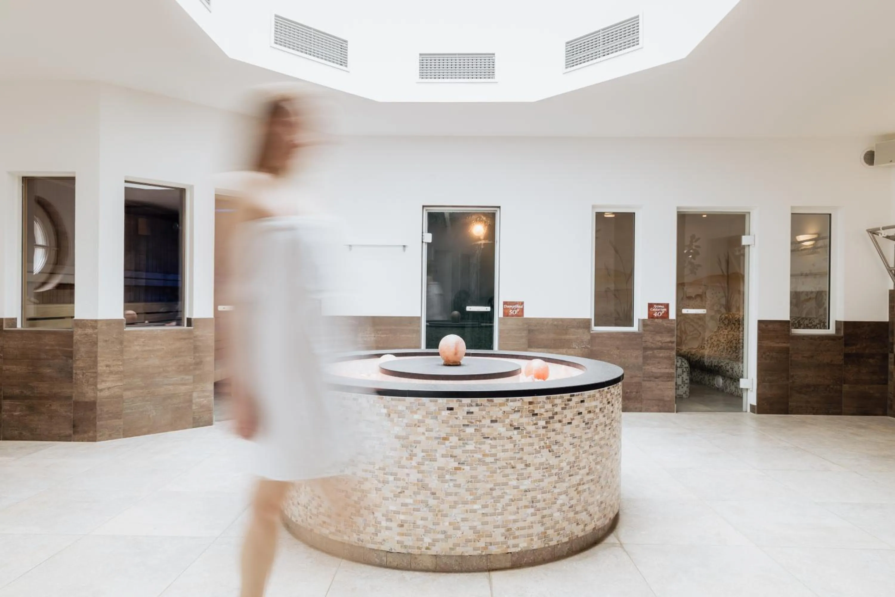 Spa and wellness centre/facilities in Hotel Im Krummbachtal