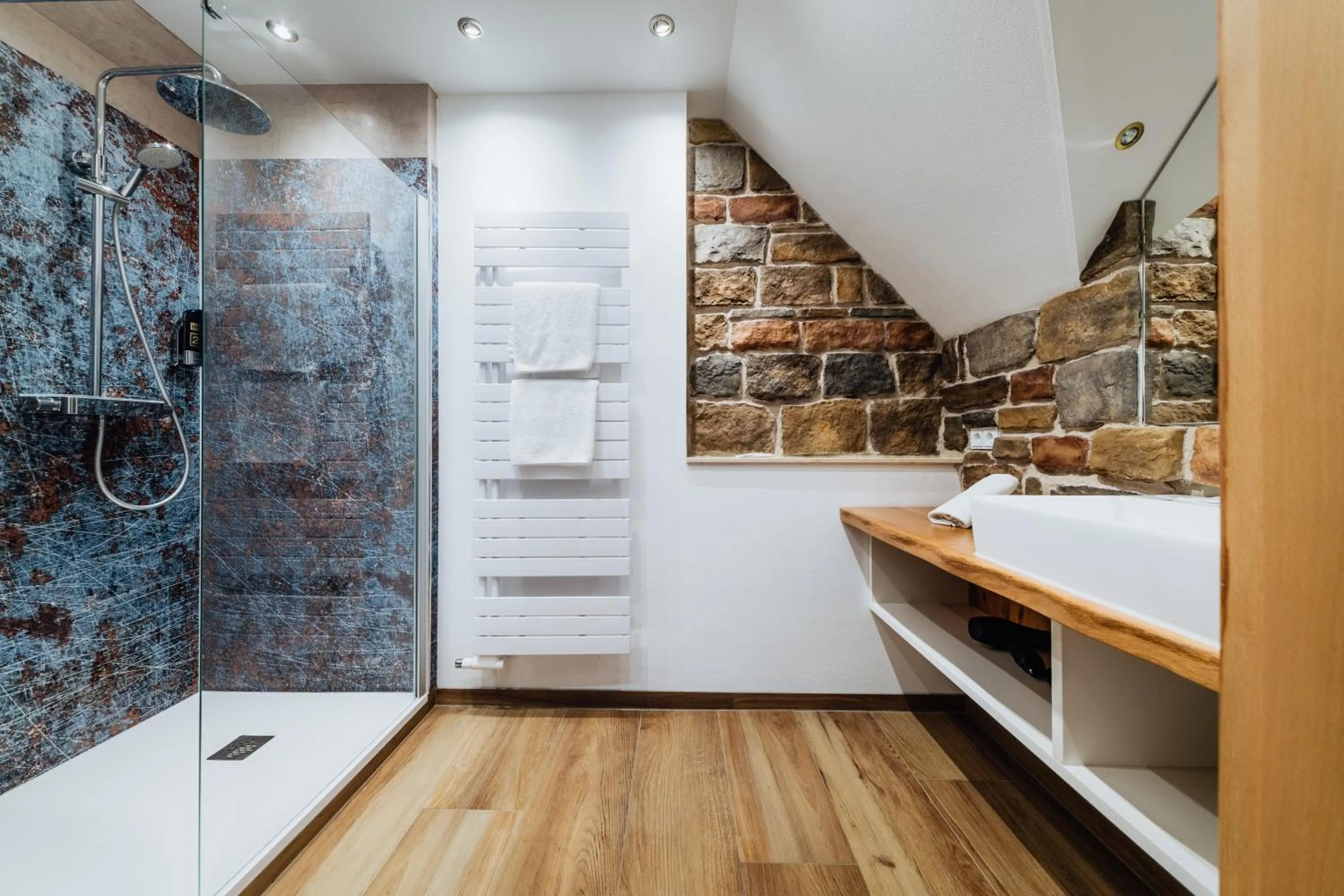 Bathroom in Hotel Im Krummbachtal