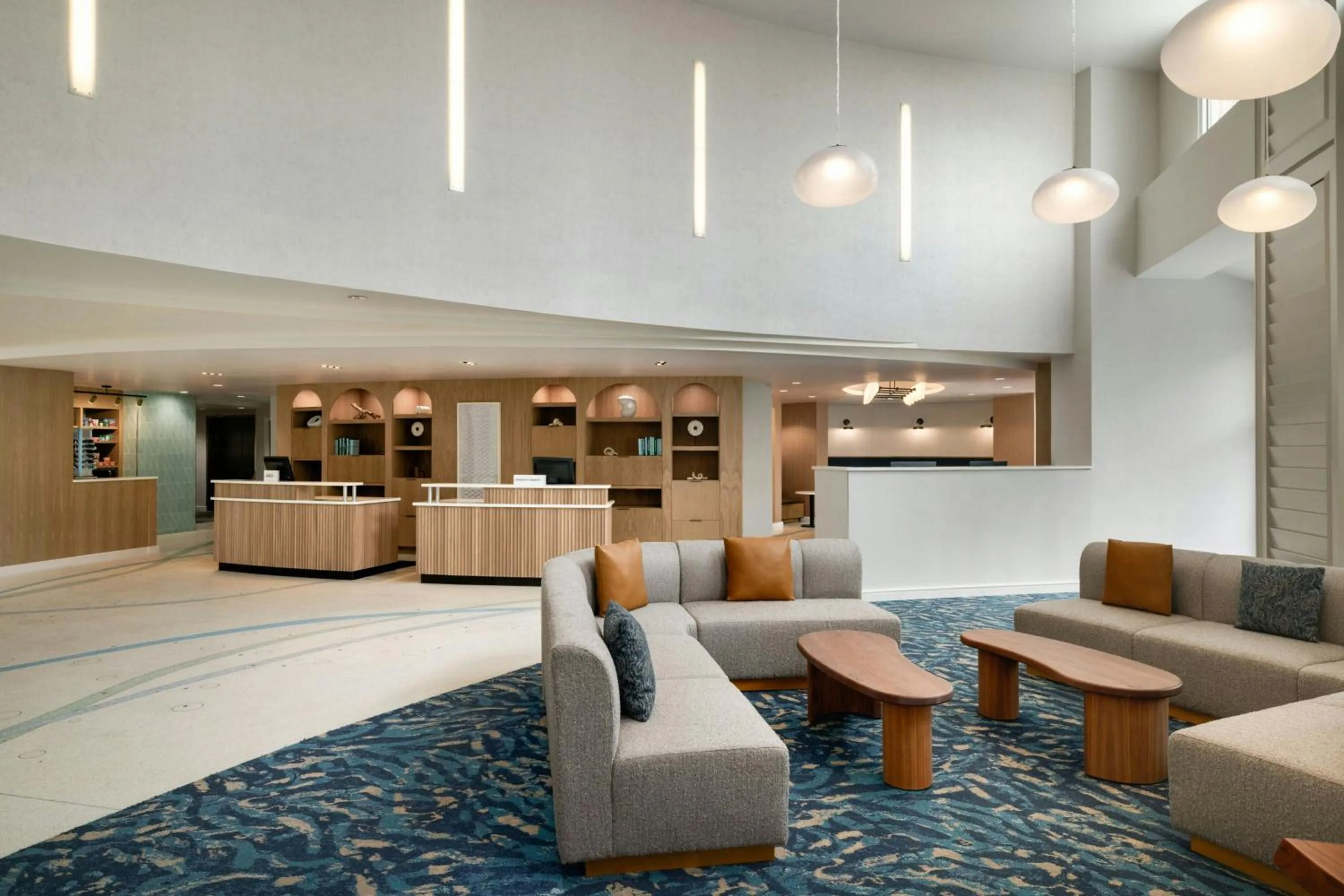 Lobby or reception in Courtyard by Marriott Ocean City Oceanfront