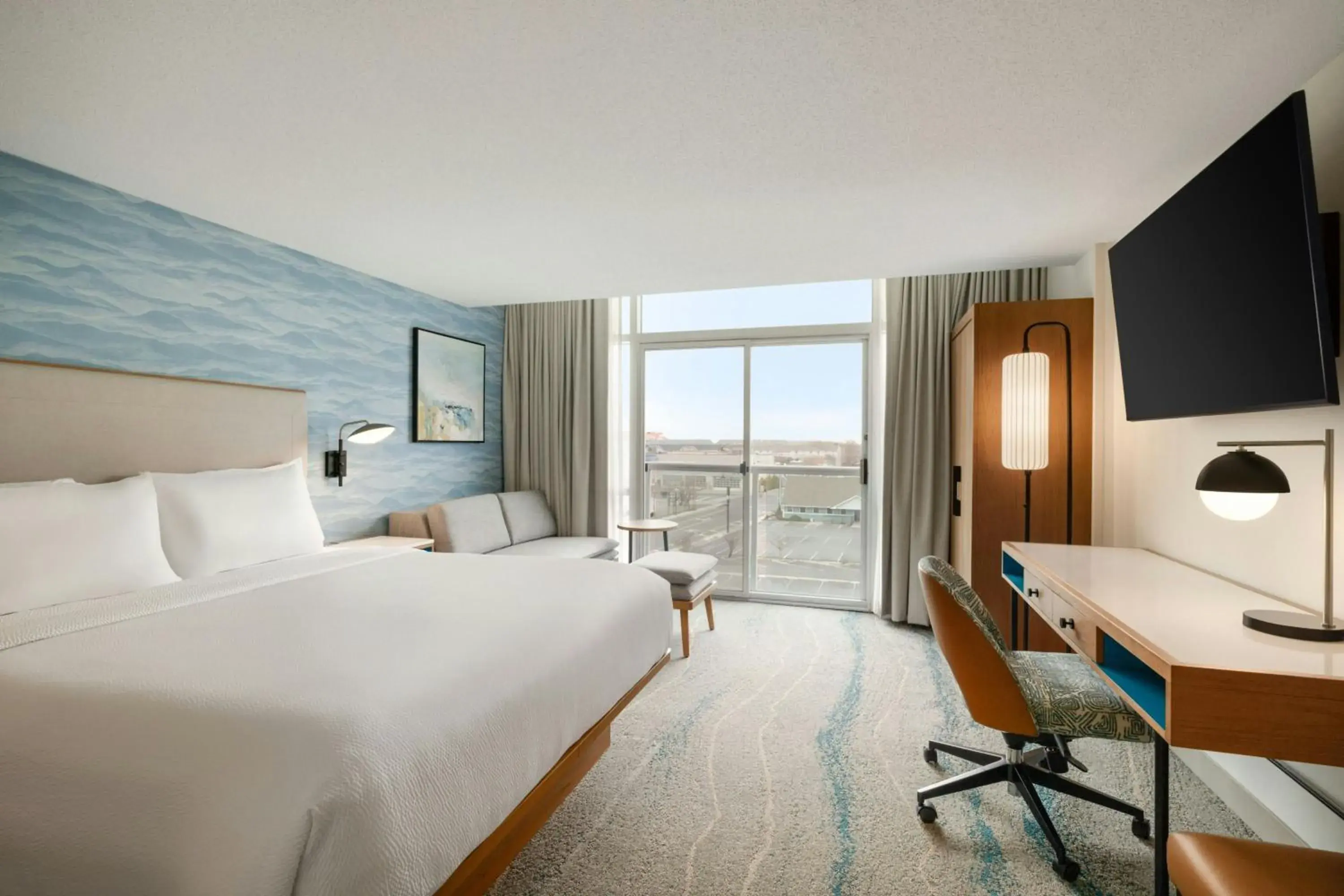 One King Bed with City View in Courtyard by Marriott Ocean City Oceanfront One King Bed with City View in Courtyard by Marriott Ocean City Oceanfront
