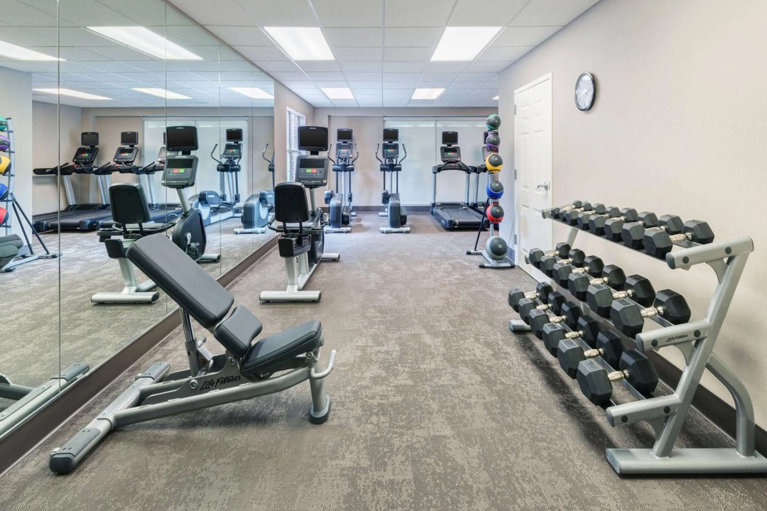Fitness centre/facilities in Residence Inn by Marriott State College