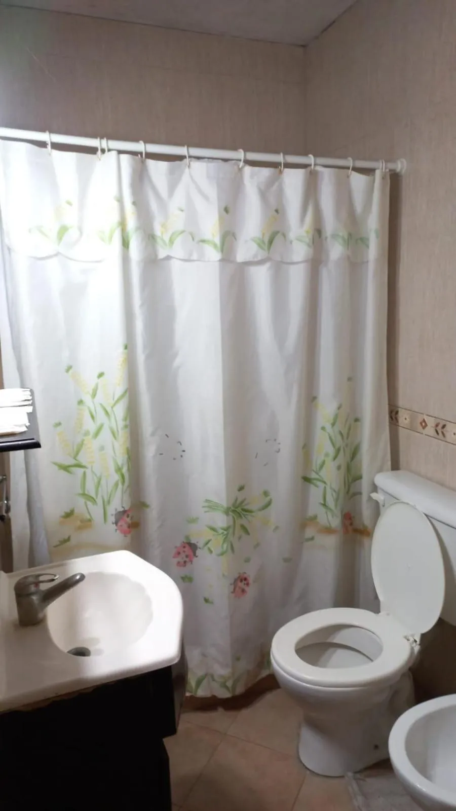 Shower in San Remo World Hotel