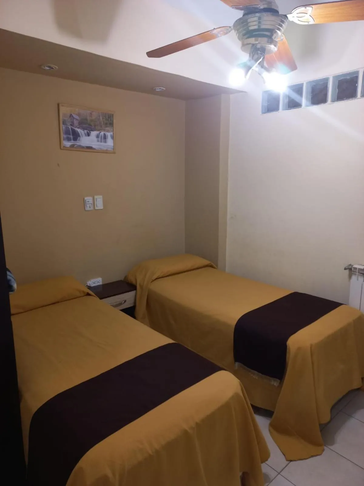 Bed in San Remo World Hotel