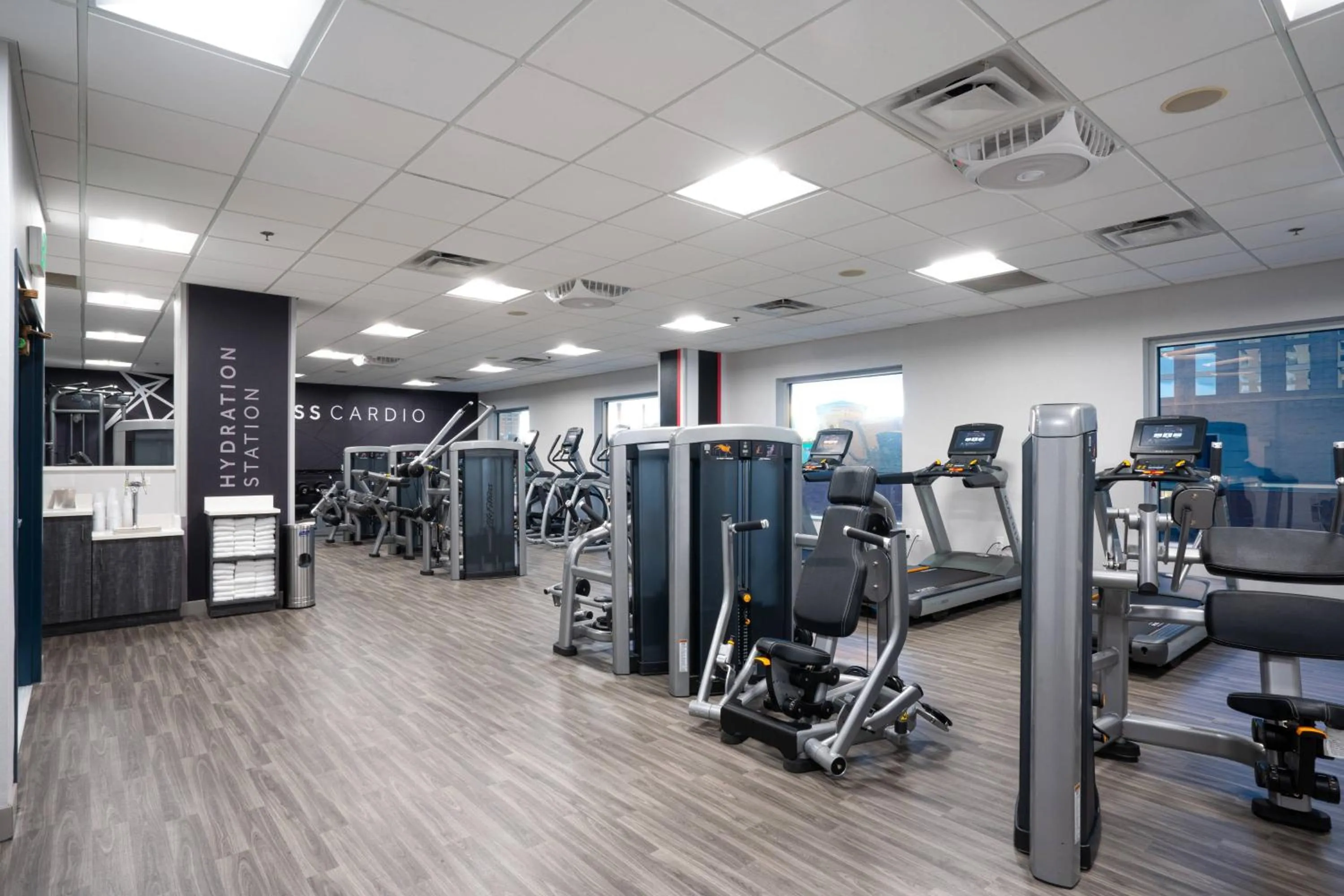 Fitness centre/facilities in Louisville Marriott Downtown