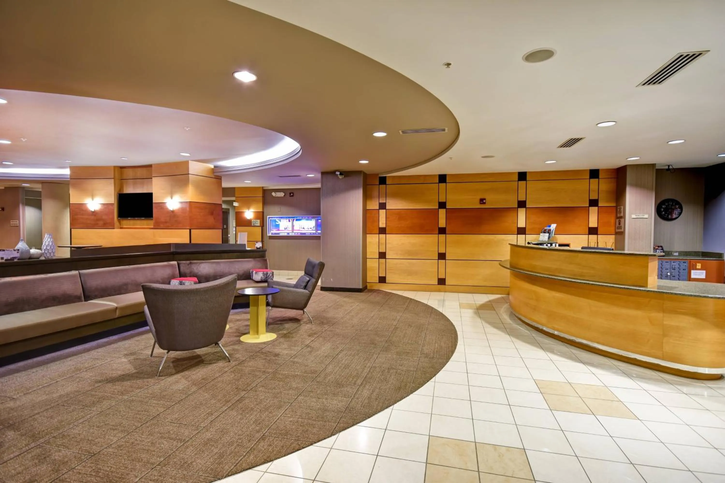 Lobby or reception in SpringHill Suites Louisville Airport