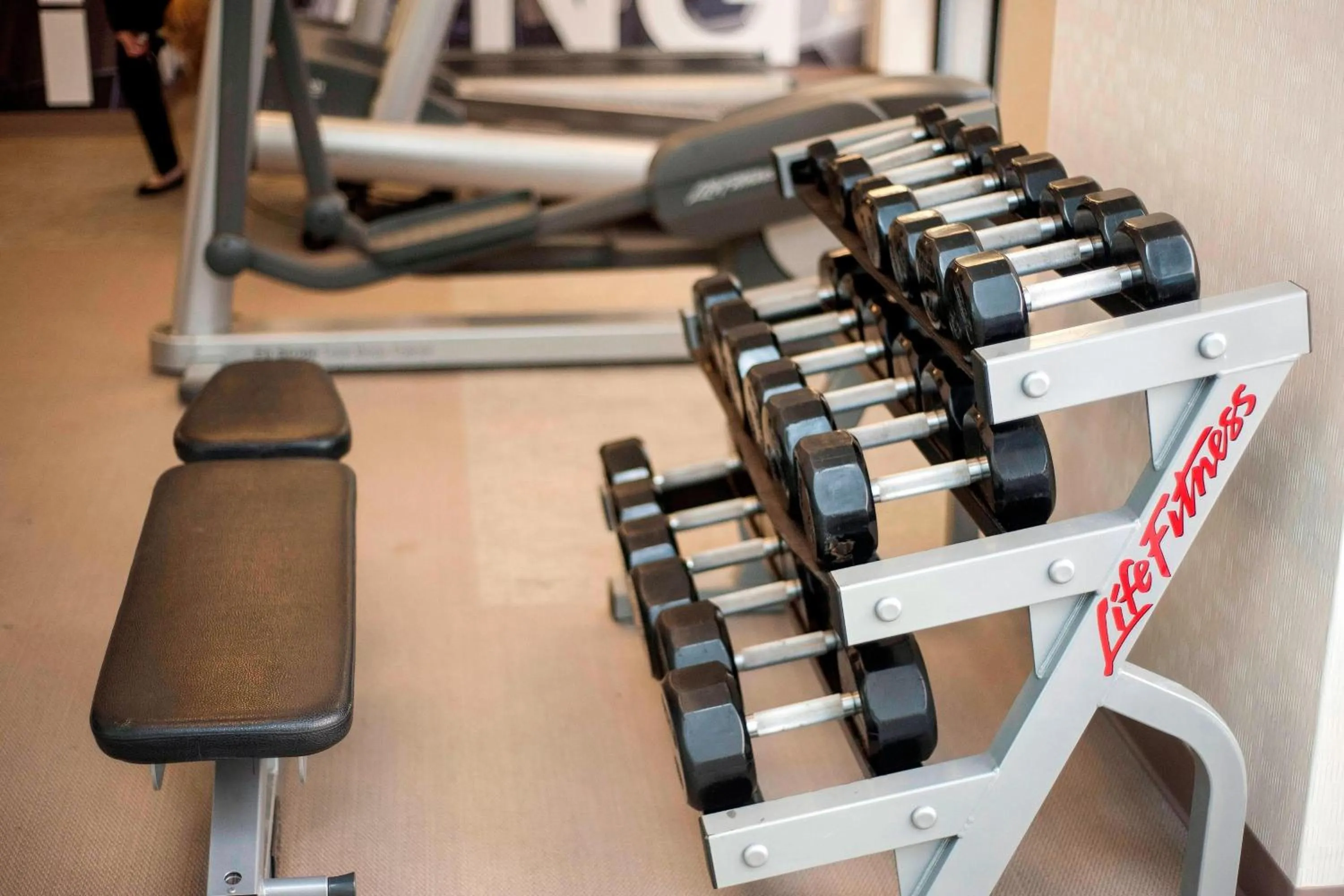 Fitness centre/facilities in SpringHill Suites Louisville Airport