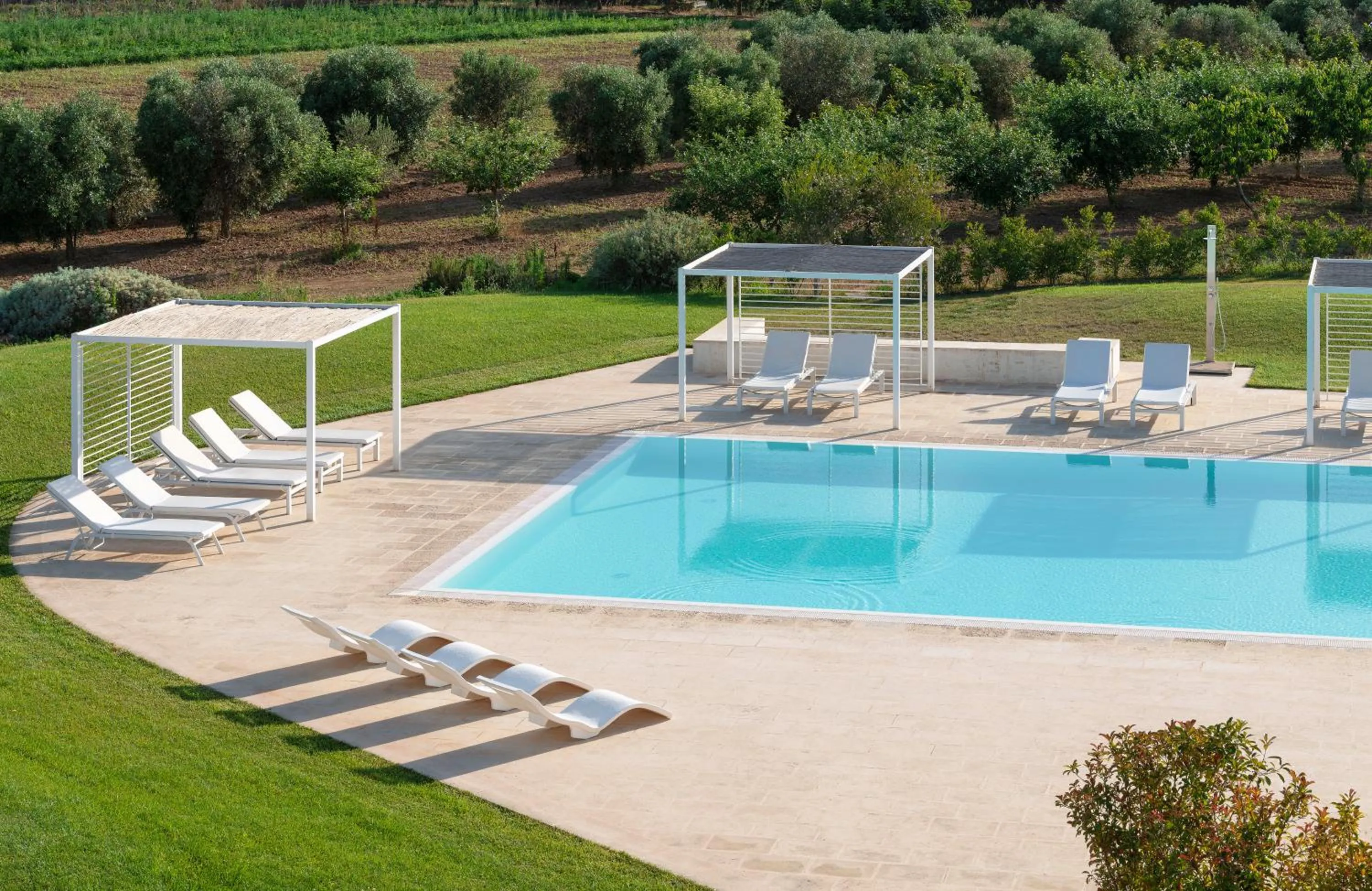 Swimming pool in Masseria Elysium