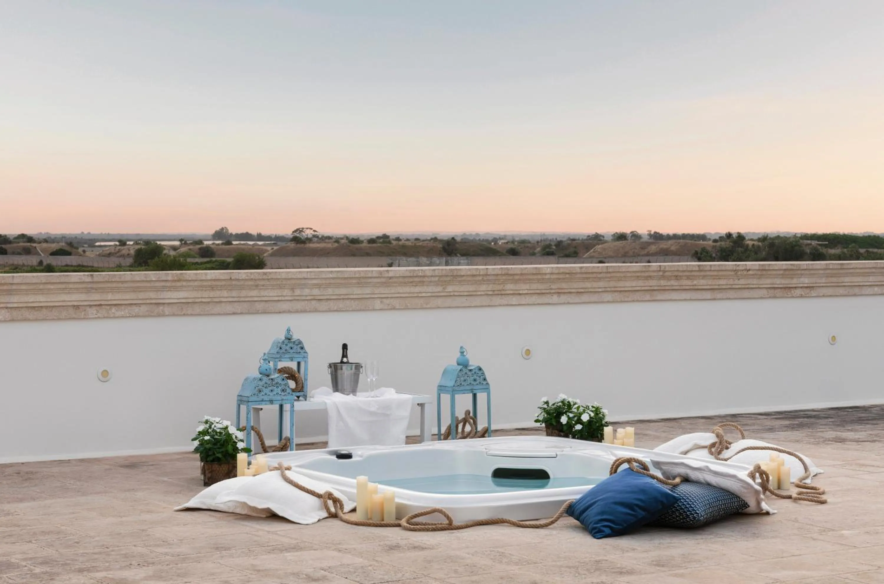 Balcony/Terrace in Masseria Elysium