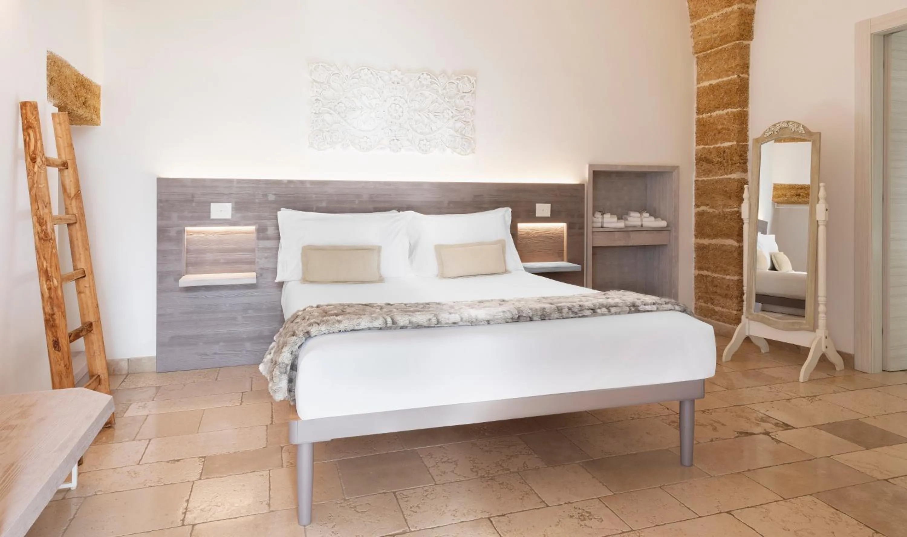 Bed in Masseria Elysium