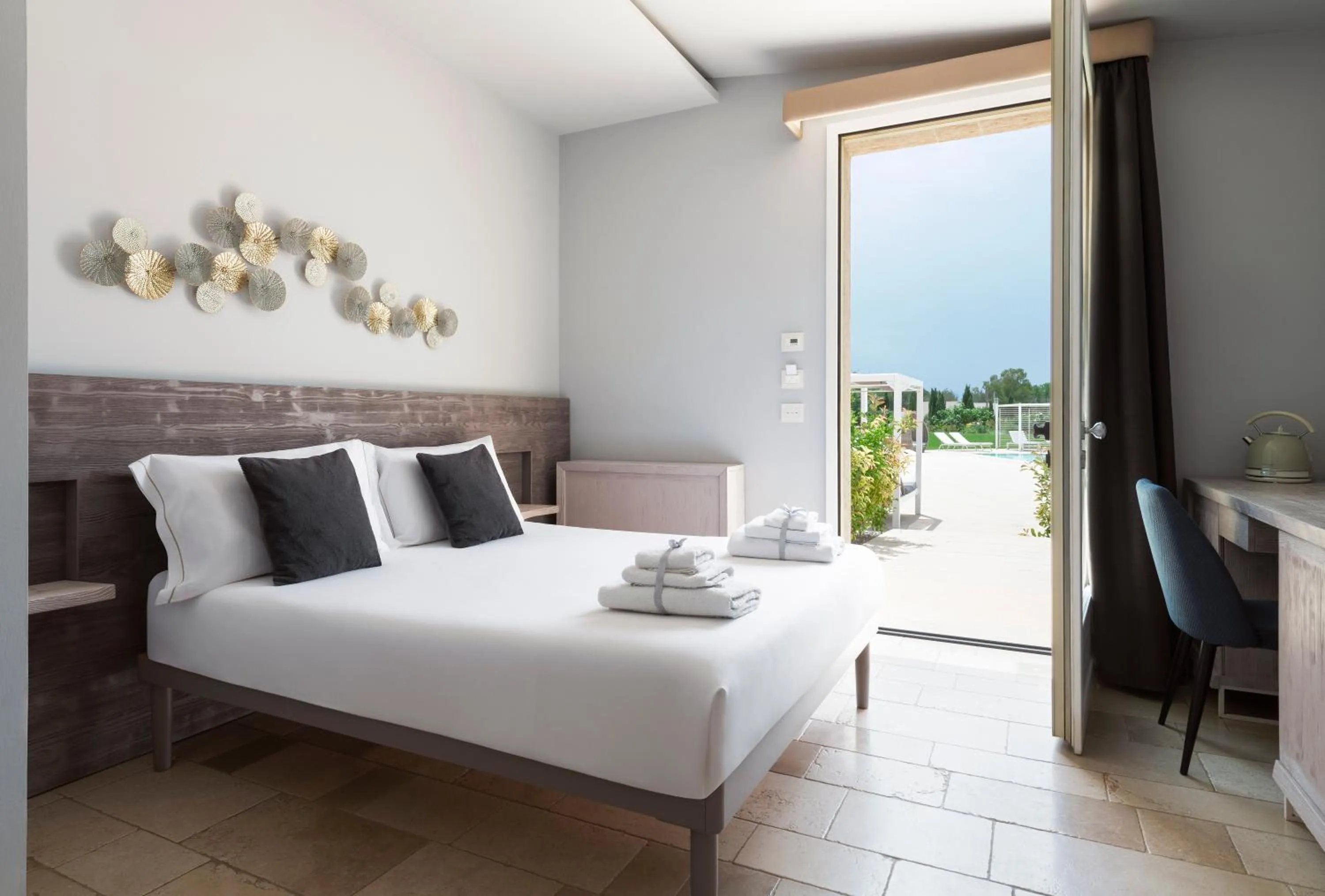 Bed in Masseria Elysium