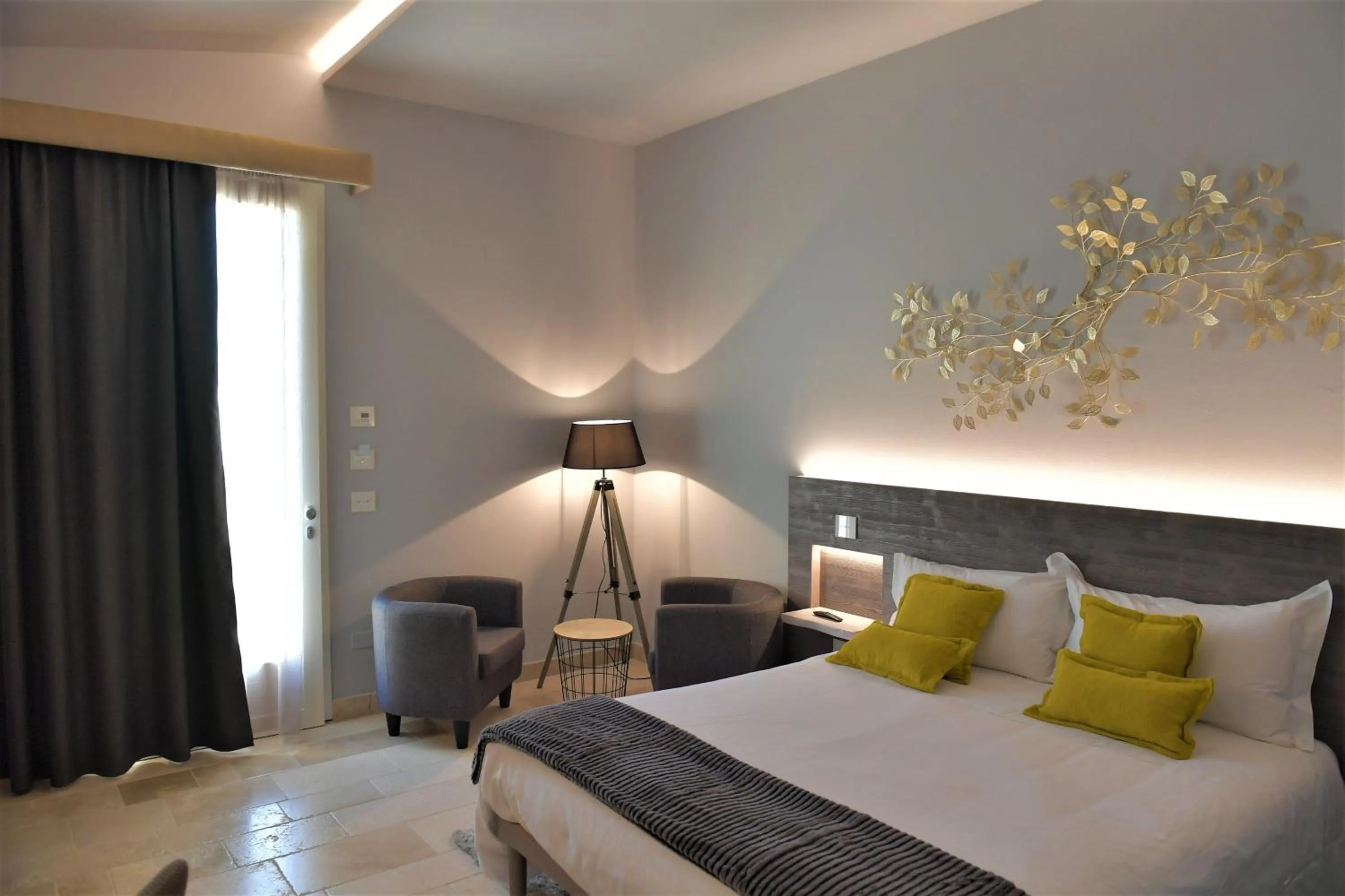 Bed in Masseria Elysium