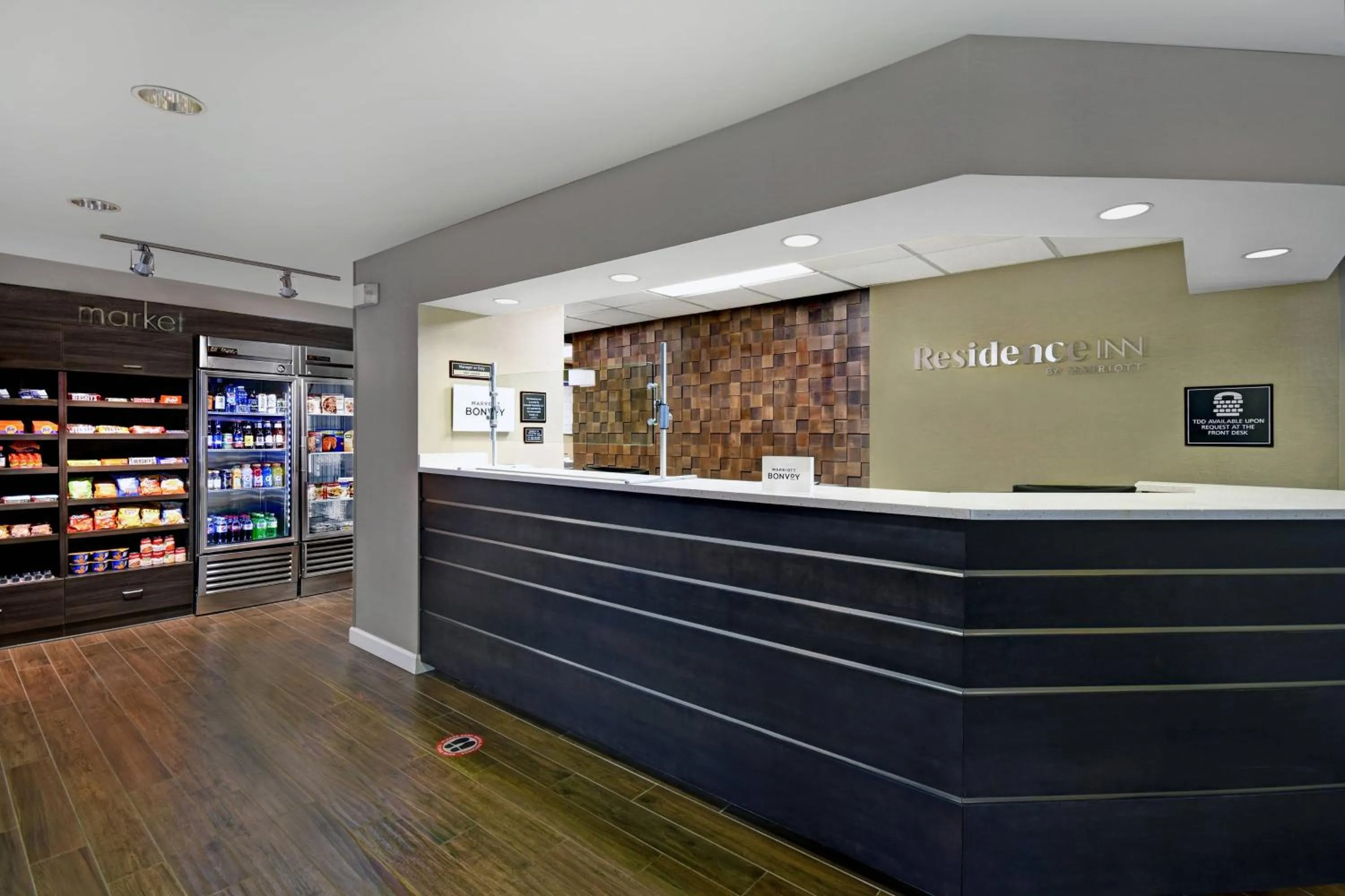 Lobby or reception in Residence Inn Louisville Airport