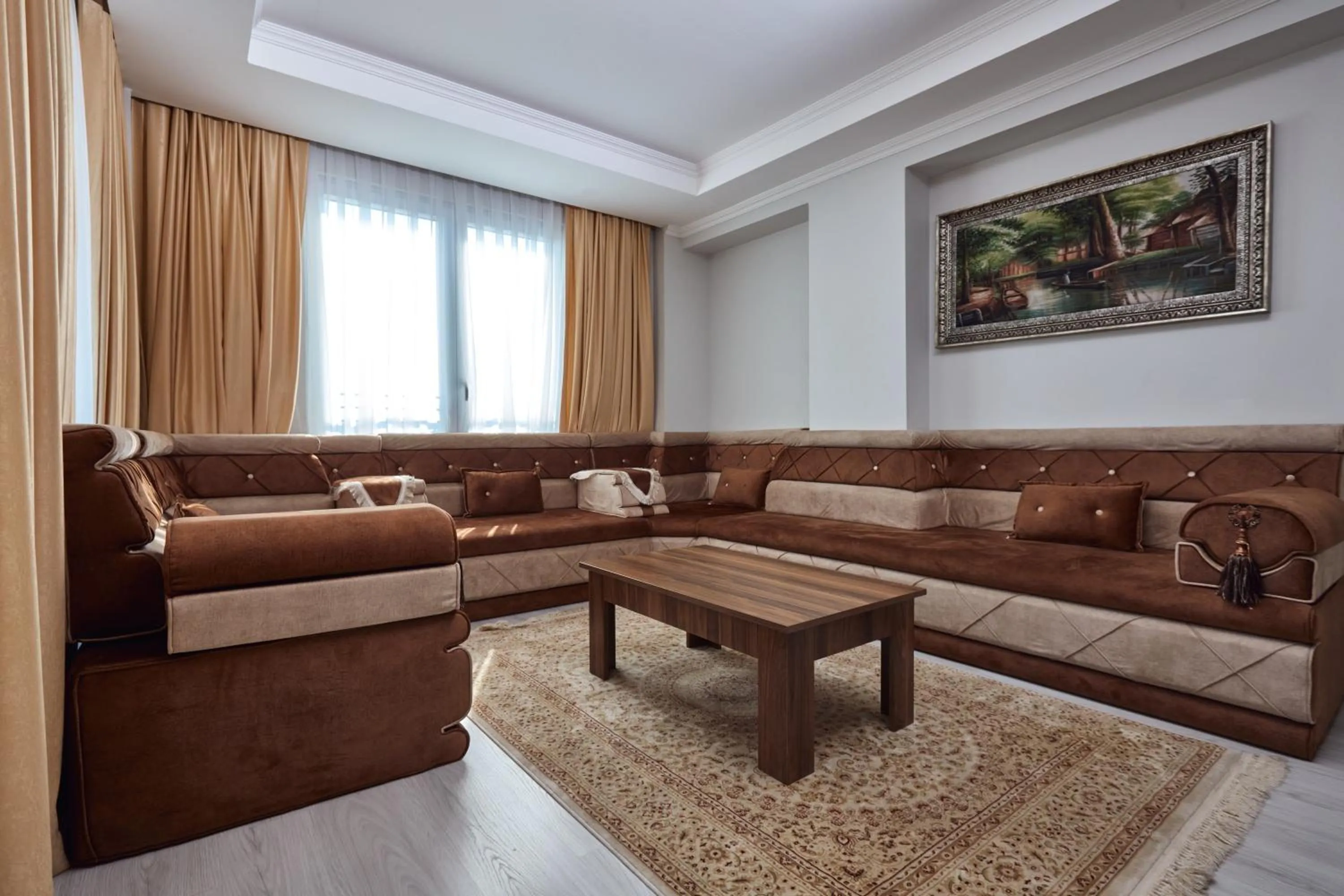 Living room in Tarabya Suites