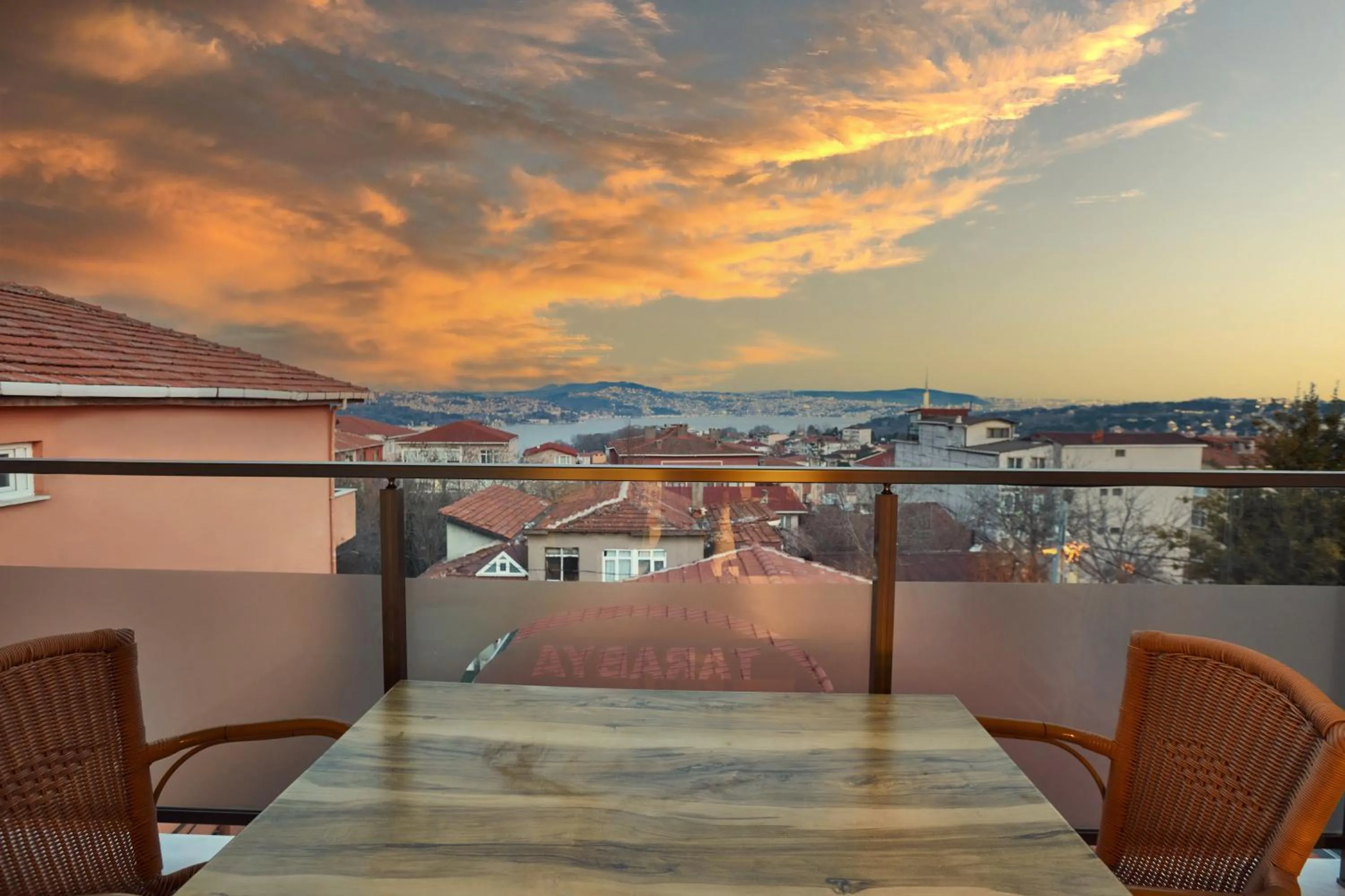 Balcony/Terrace in Tarabya Suites