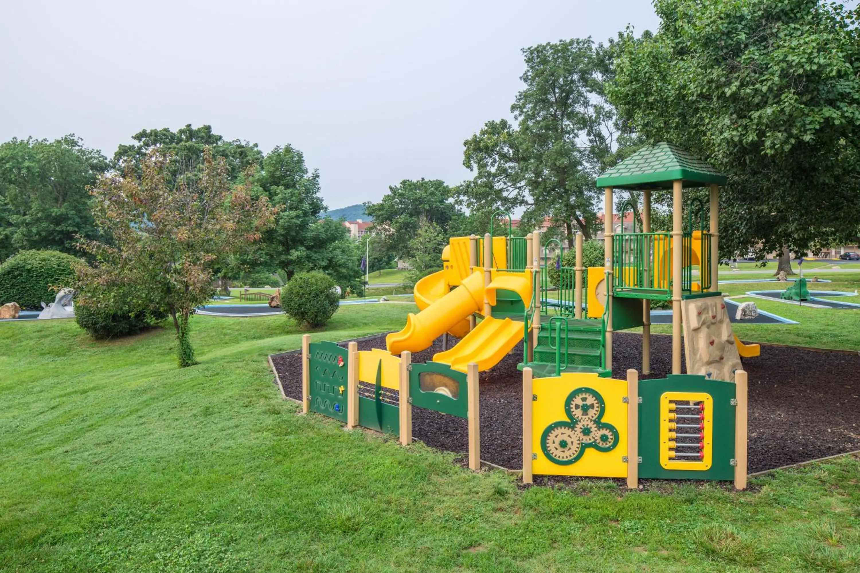 Children play ground in The Suites at Fall Creek