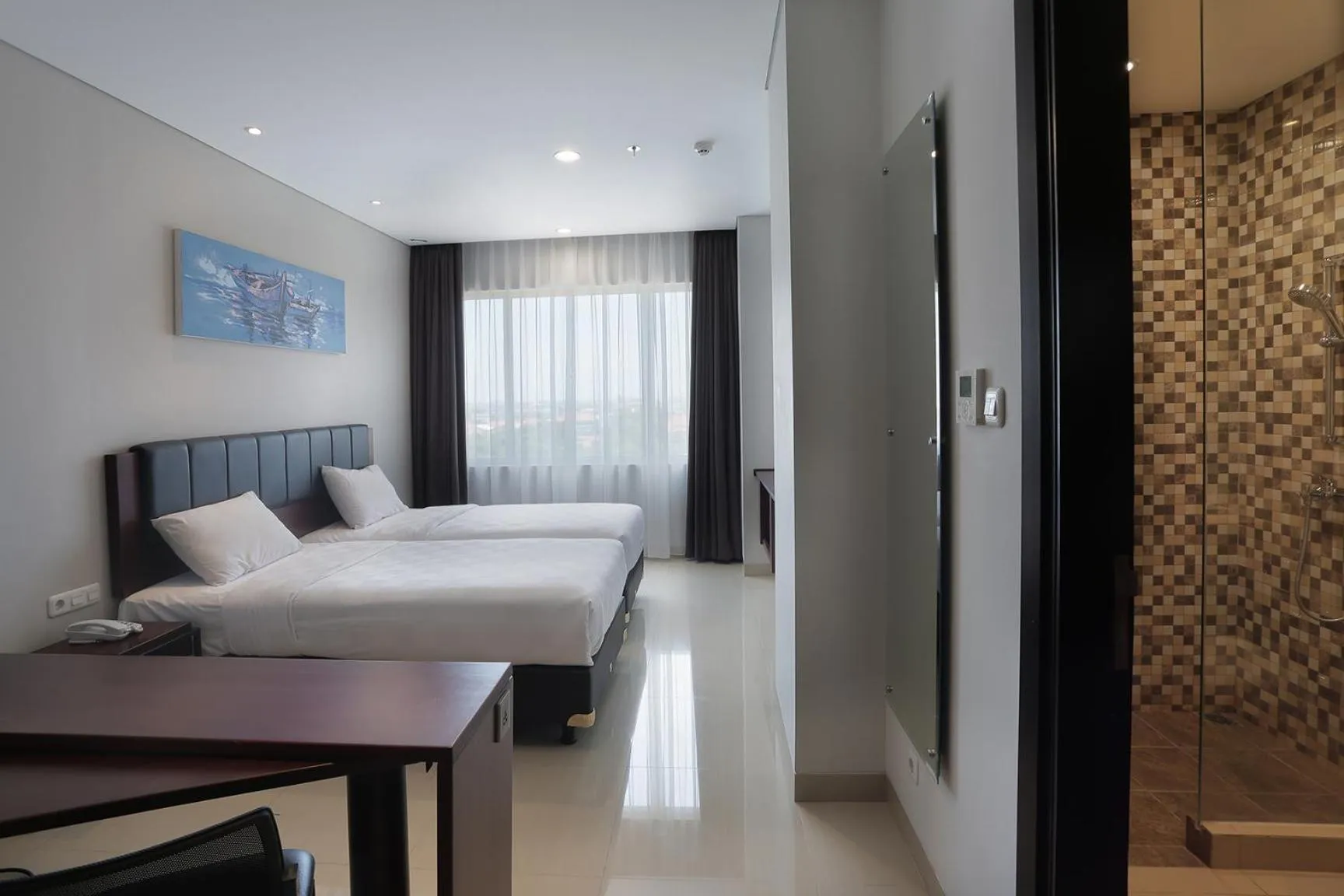 Bedroom, Bed in PrimeBiz Hotel Surabaya