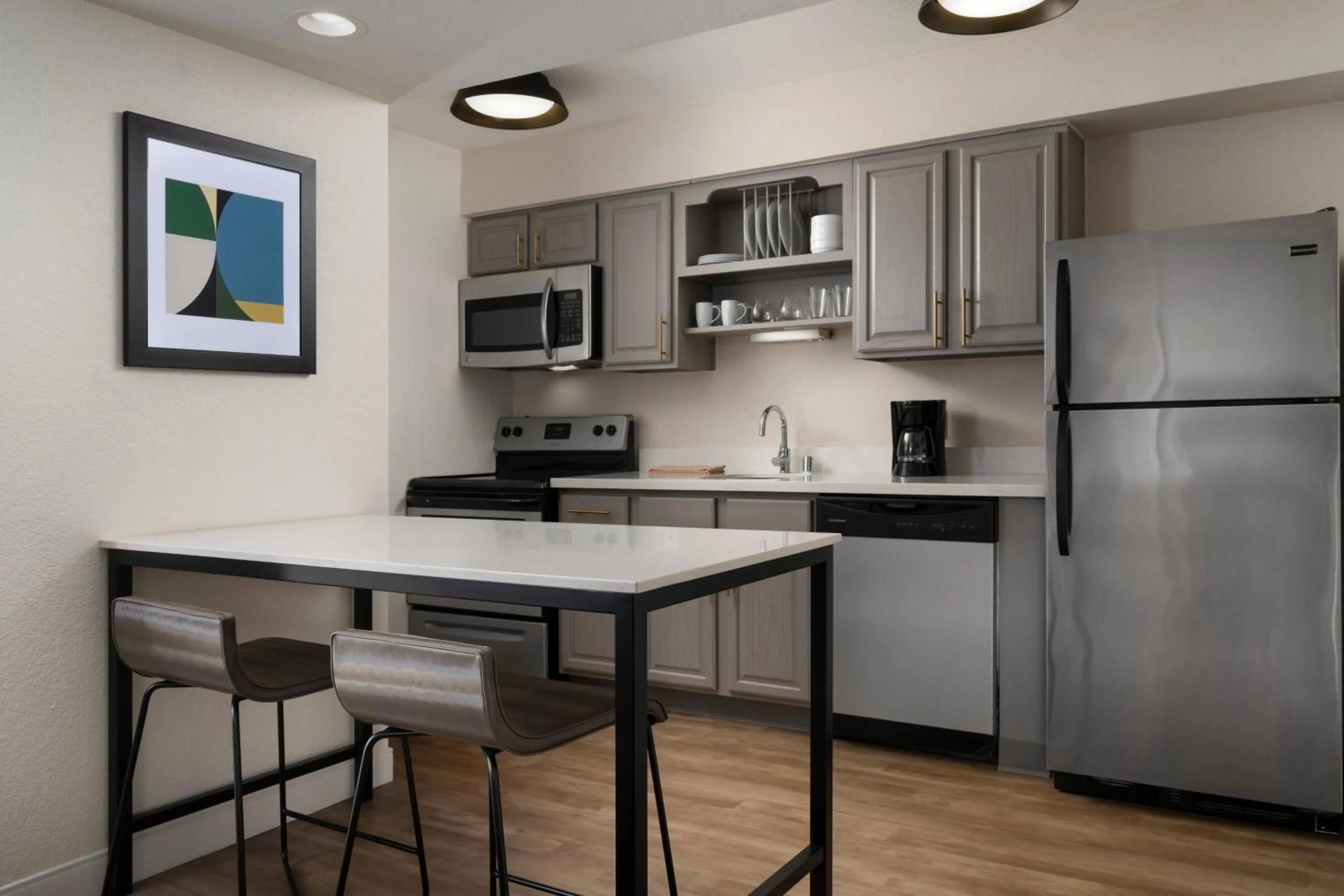 Kitchen or kitchenette in Residence Inn Sunnyvale Silicon Valley II