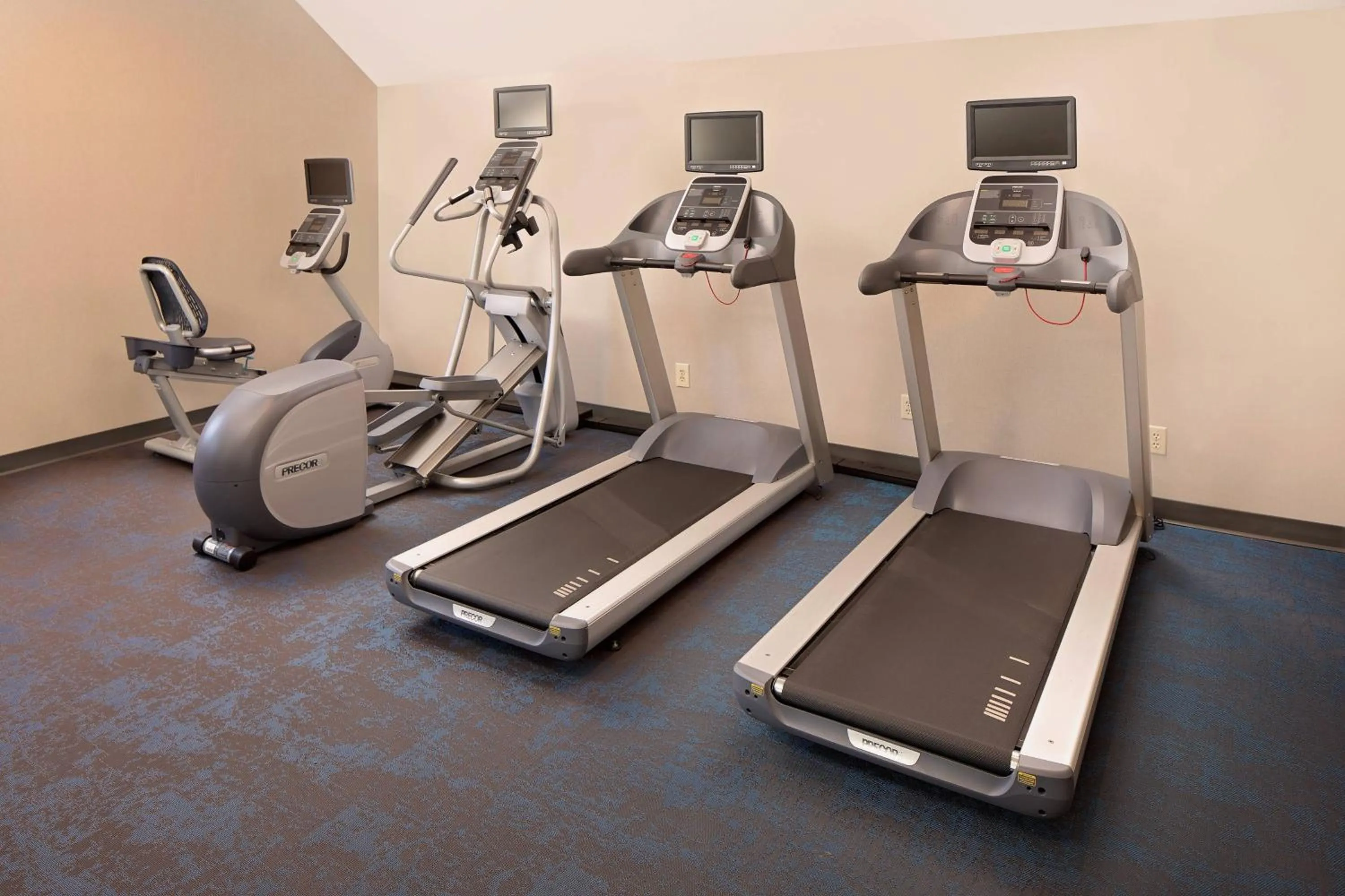 Fitness centre/facilities in Residence Inn San Jose Campbell