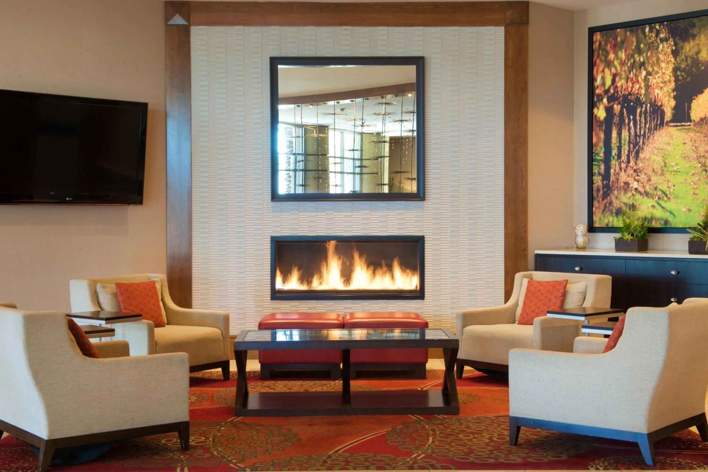 Lobby or reception in Fremont Marriott Silicon Valley