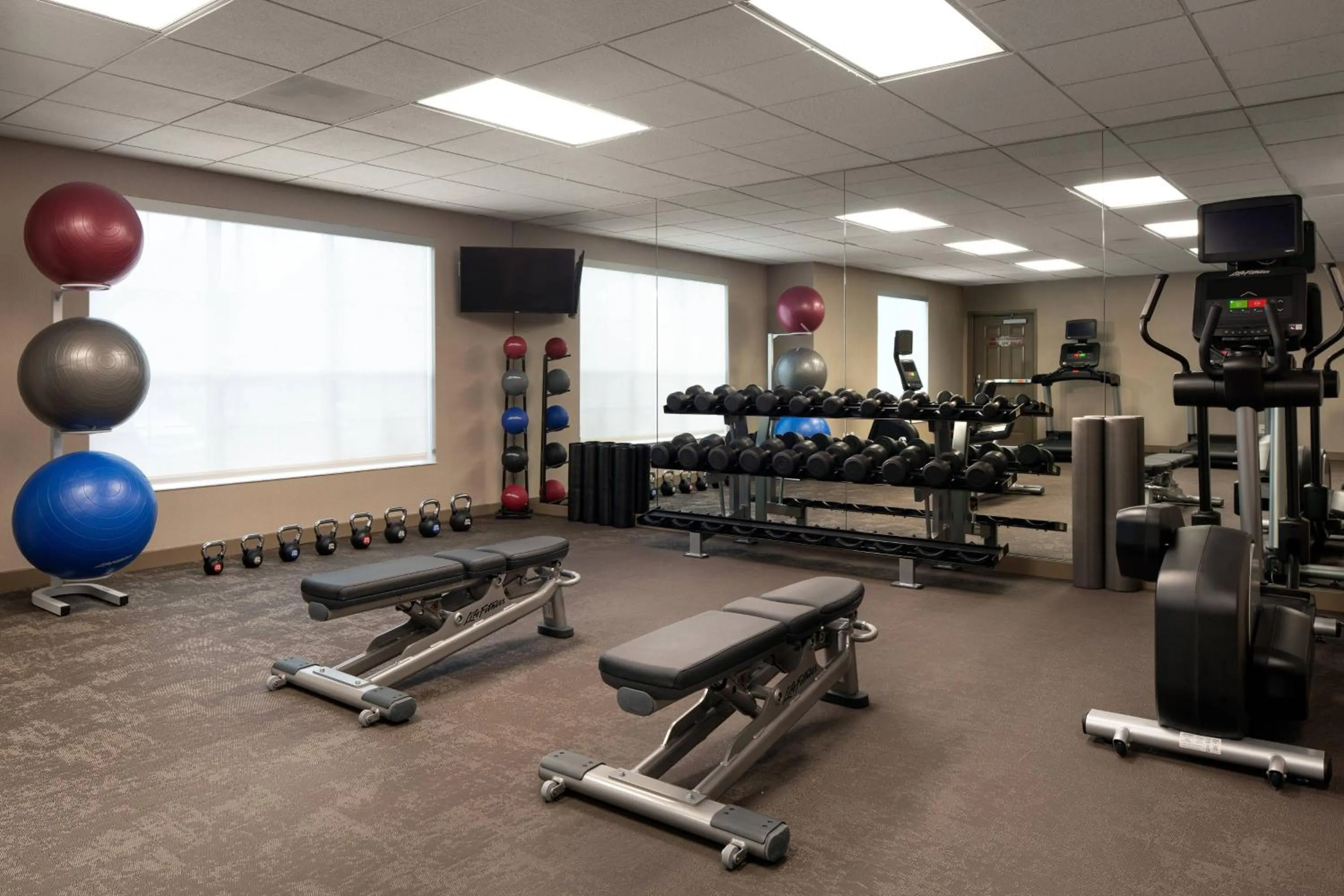 Fitness centre/facilities in Residence Inn Milpitas Silicon Valley