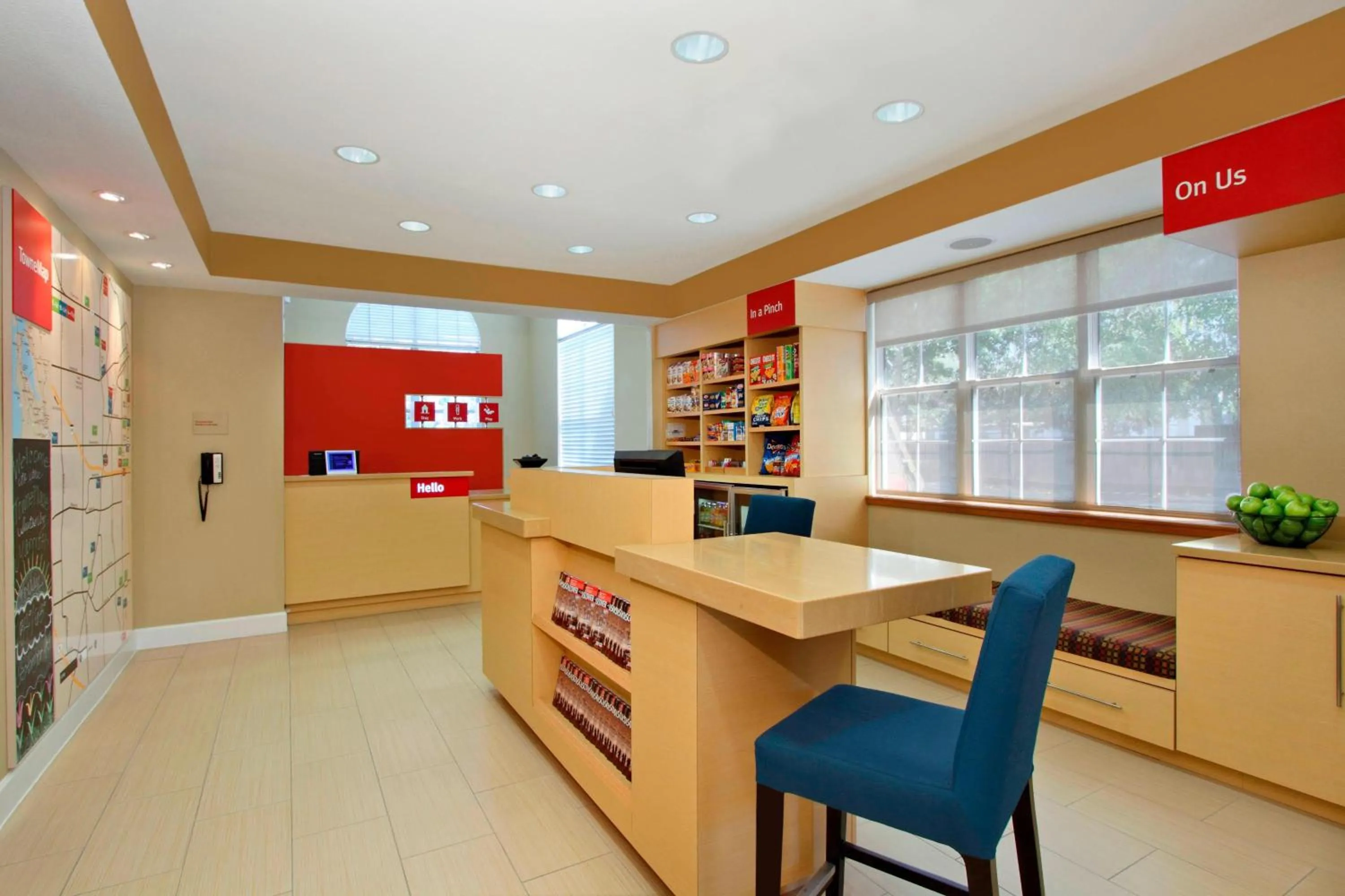 Lobby or reception in TownePlace Suites San Jose Cupertino