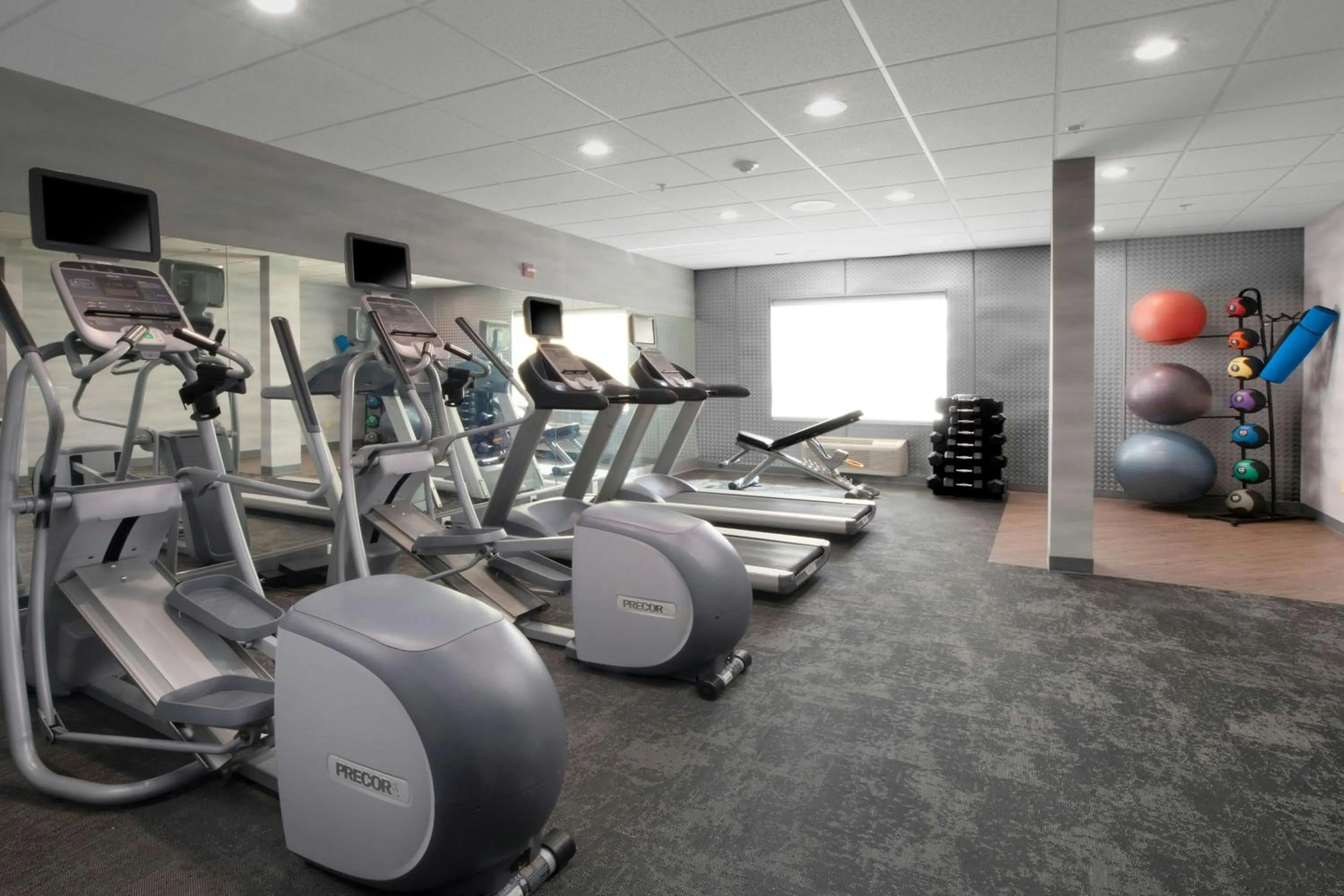 Fitness centre/facilities in Fairfield Inn & Suites San Angelo