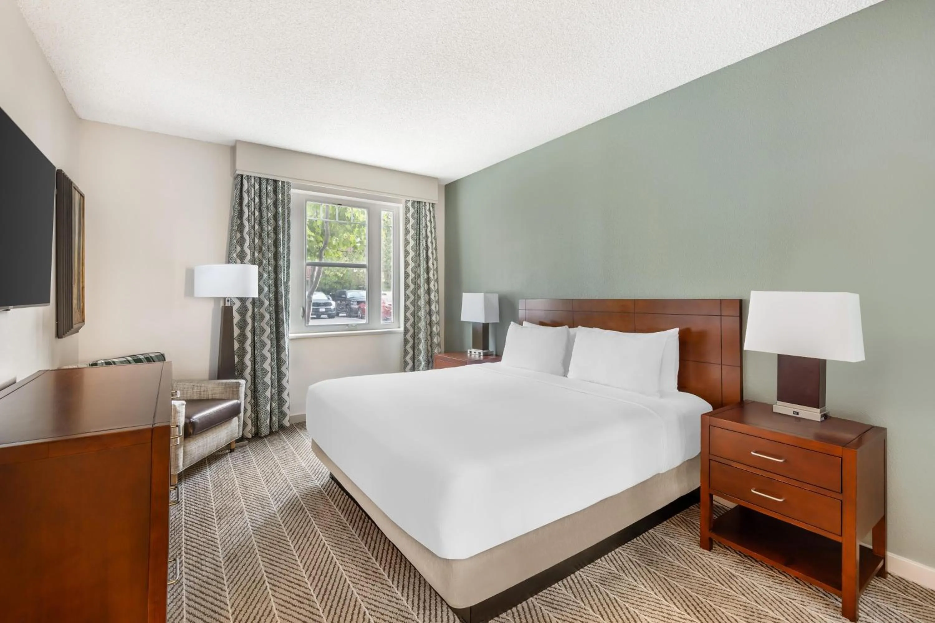 Bed in Hilton Vacation Club Lake Tahoe Resort South