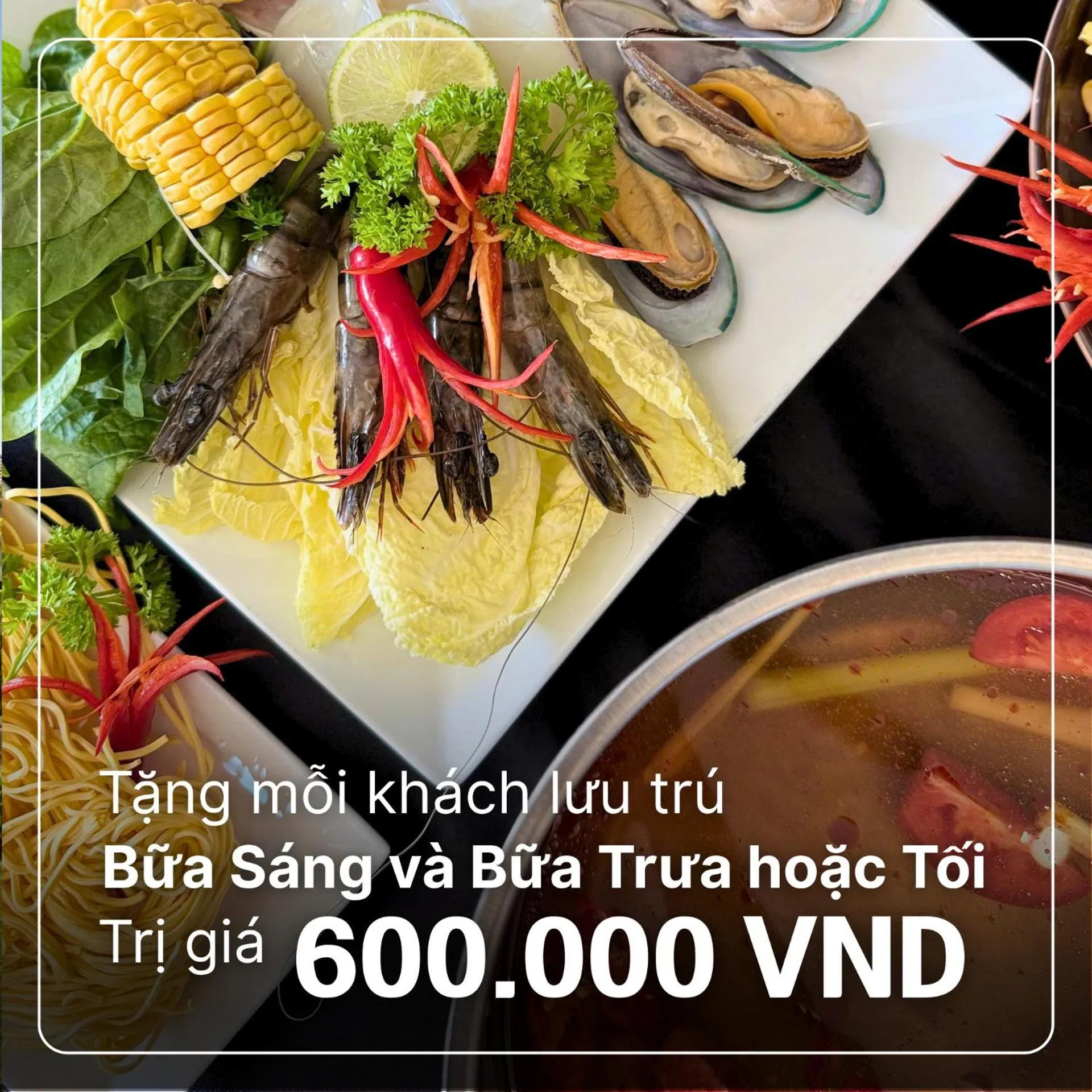 Lunch in Vinpearl Ha Tinh, Affiliated by Melia