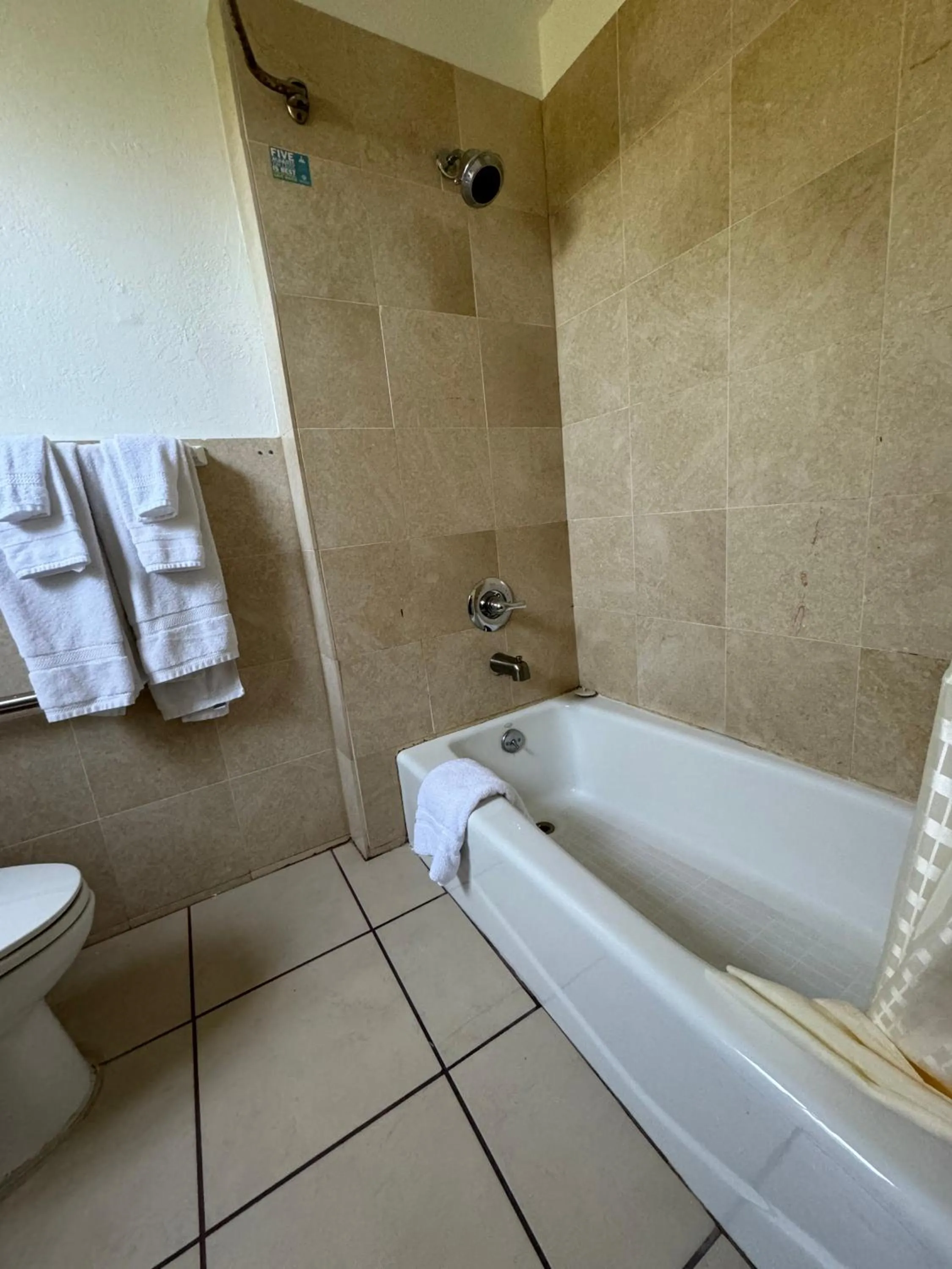 Bathroom in Tamalpais Motel