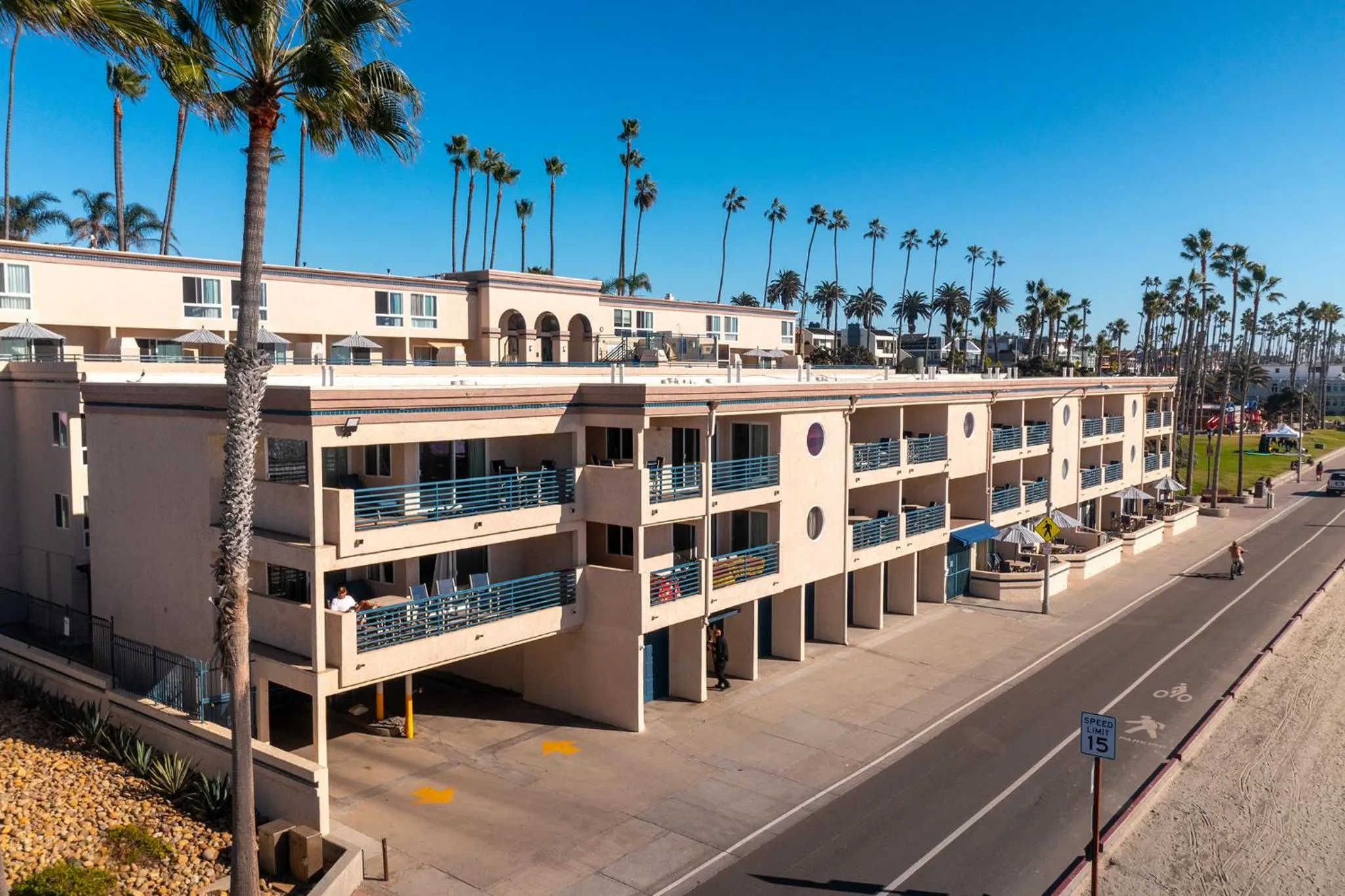 Property building in Southern California Beach Club