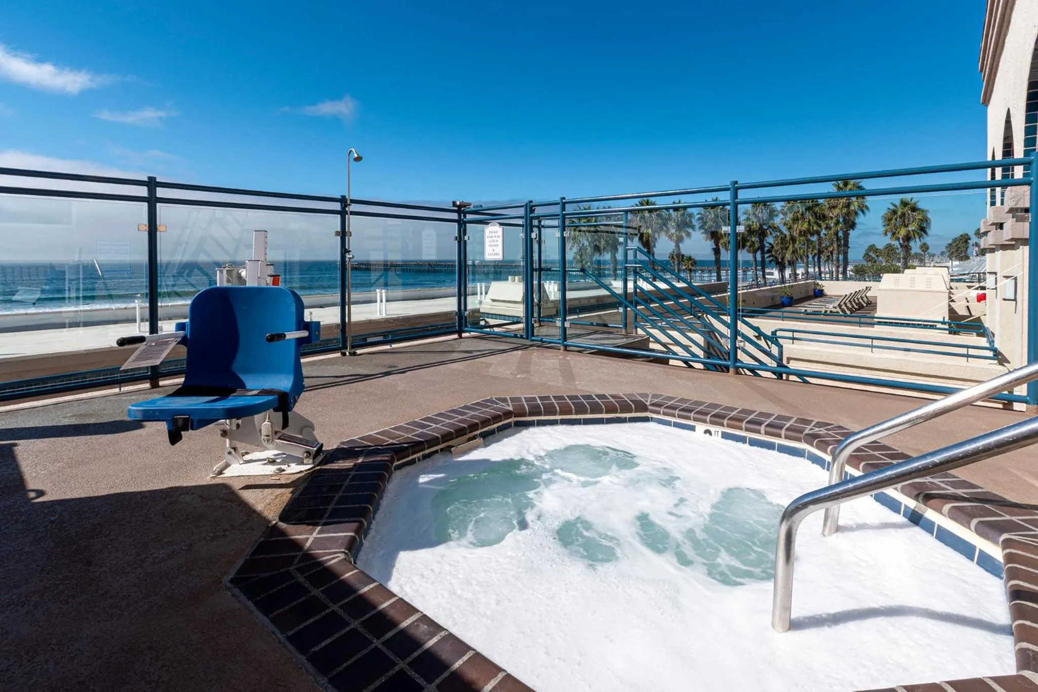Hot Tub in Southern California Beach Club