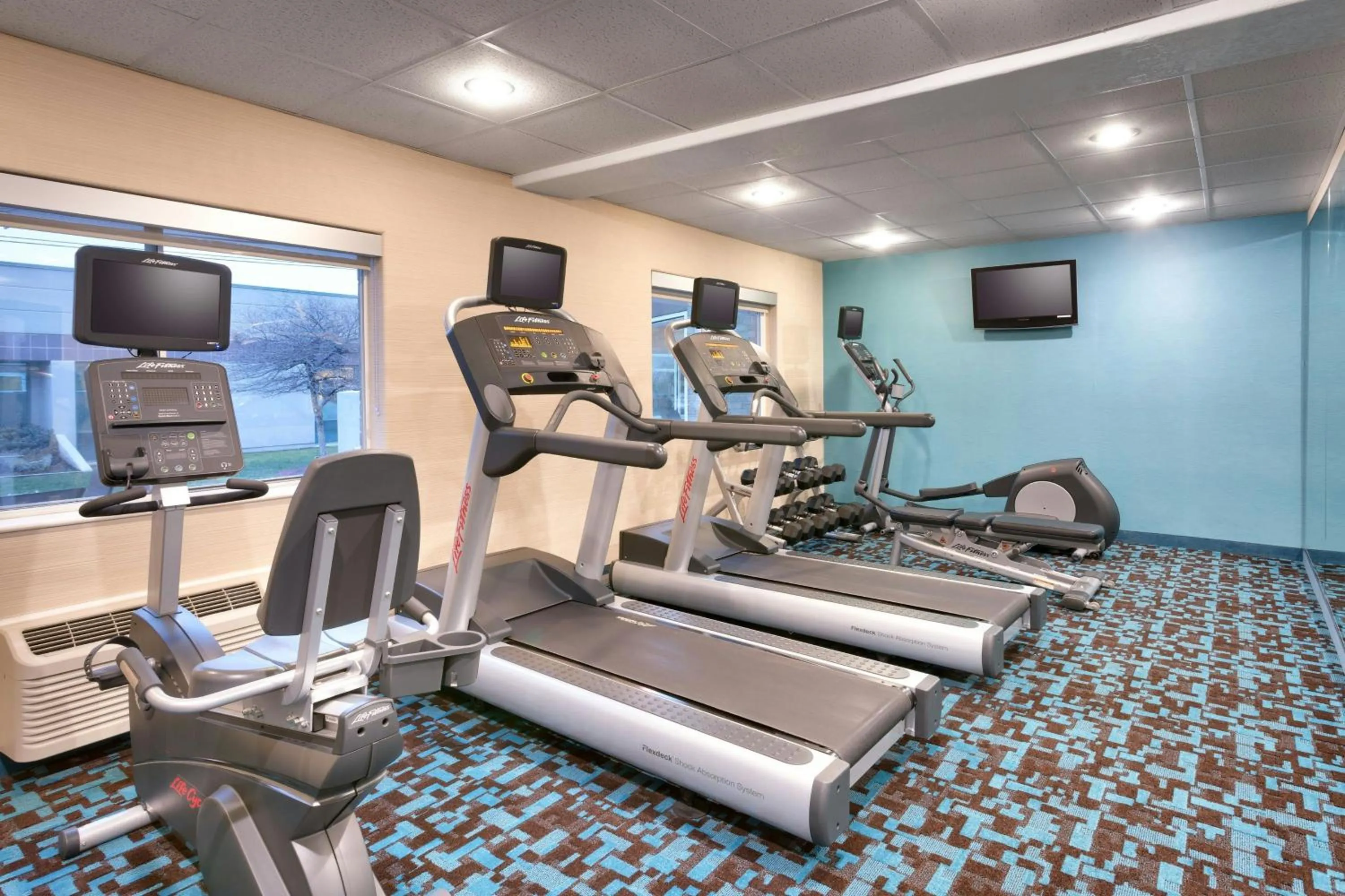 Fitness centre/facilities in Fairfield Inn by Marriott Provo