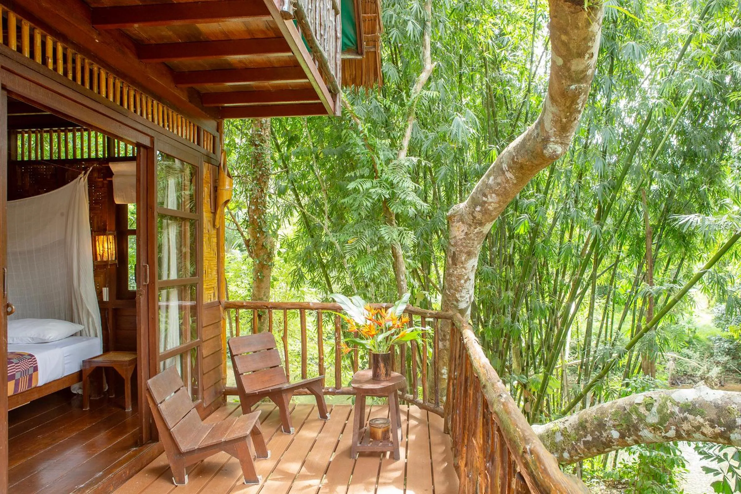 Patio in Our Jungle Camp - Eco Resort