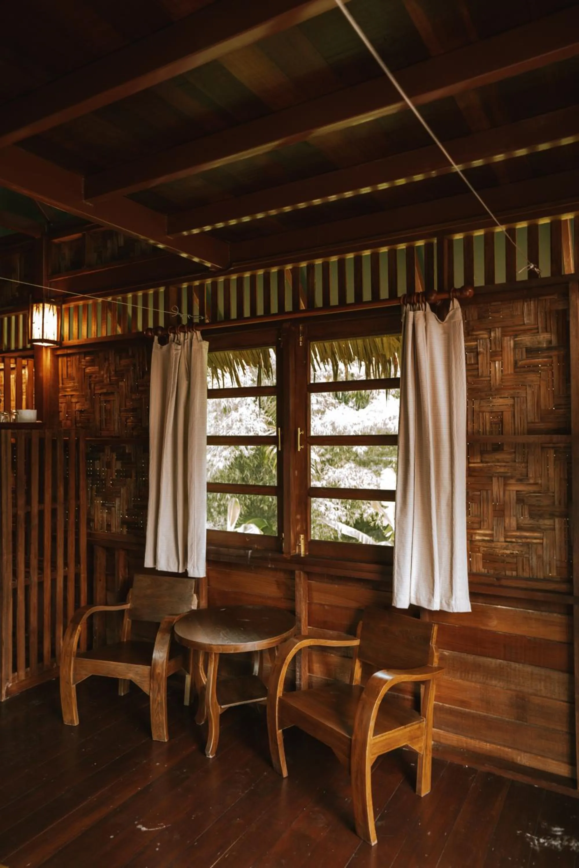 Seating area in Our Jungle Camp - Eco Resort