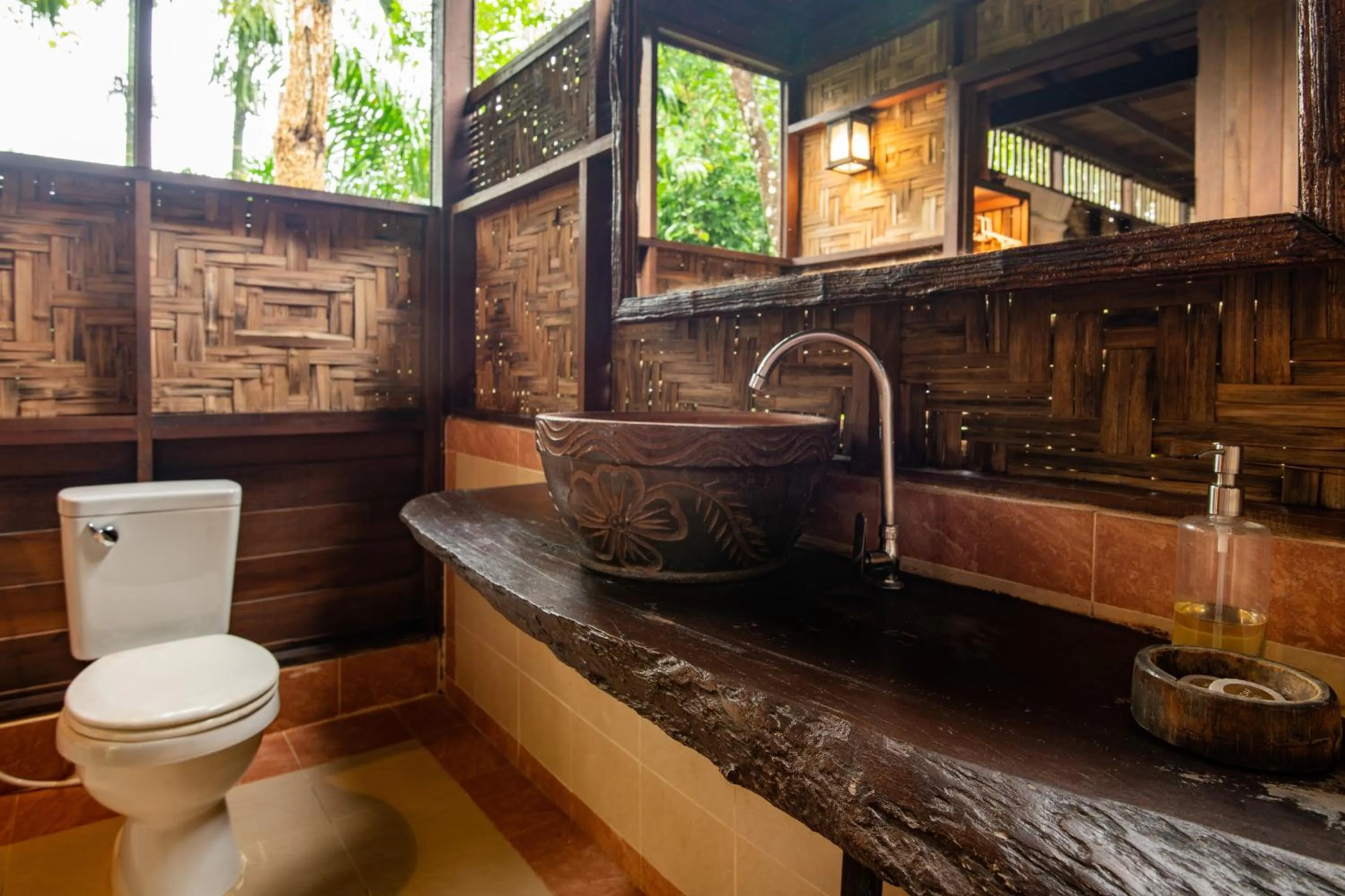 Toilet in Our Jungle Camp - Eco Resort